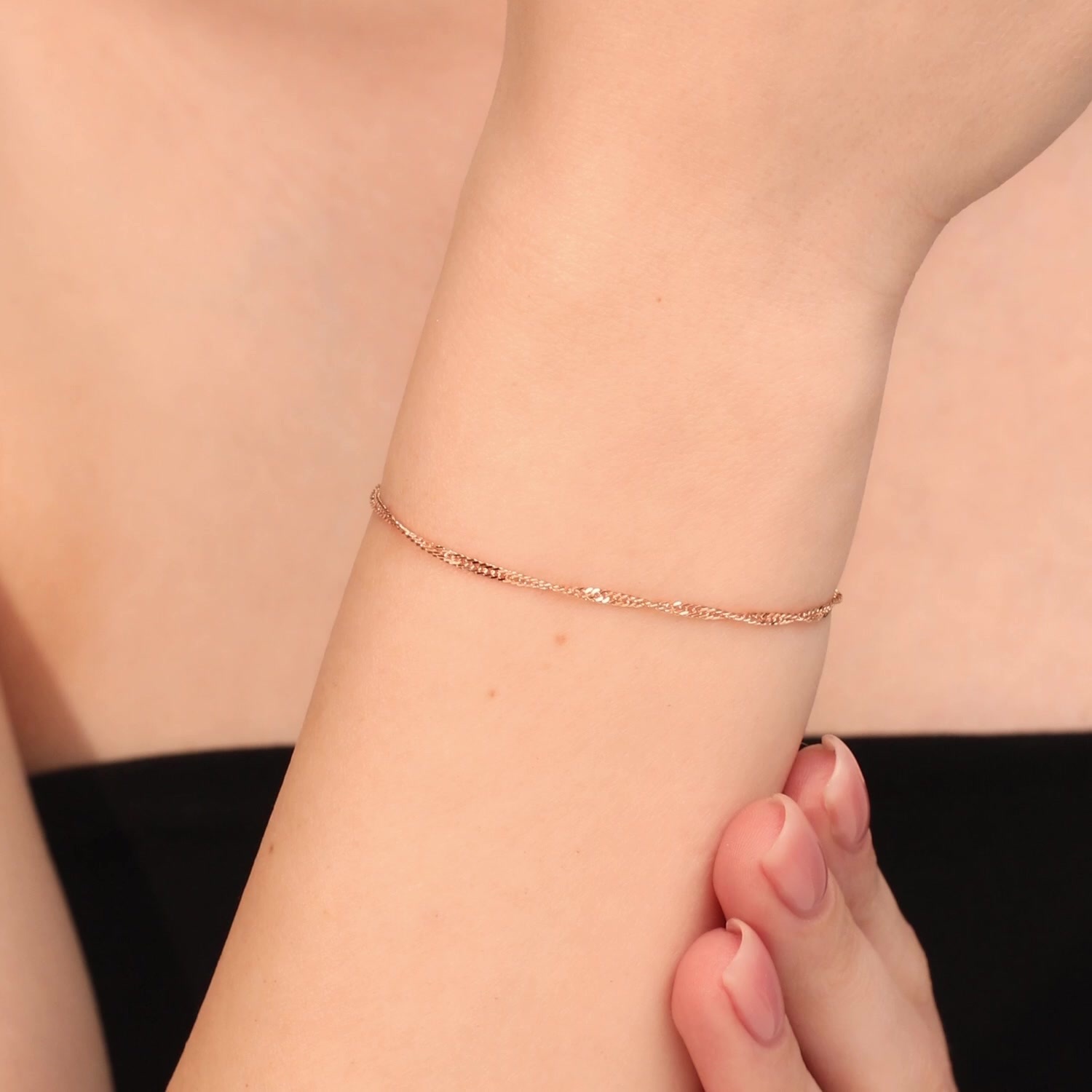 Золотой браслет полновесный