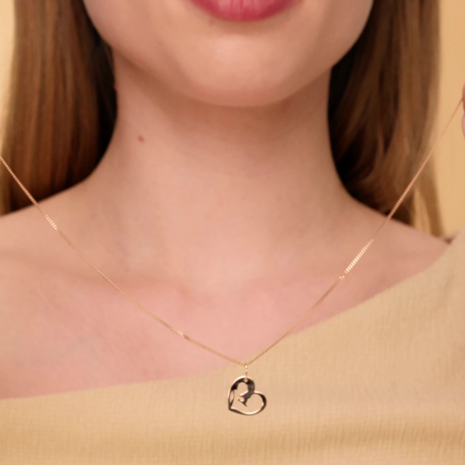 Золотая подвеска