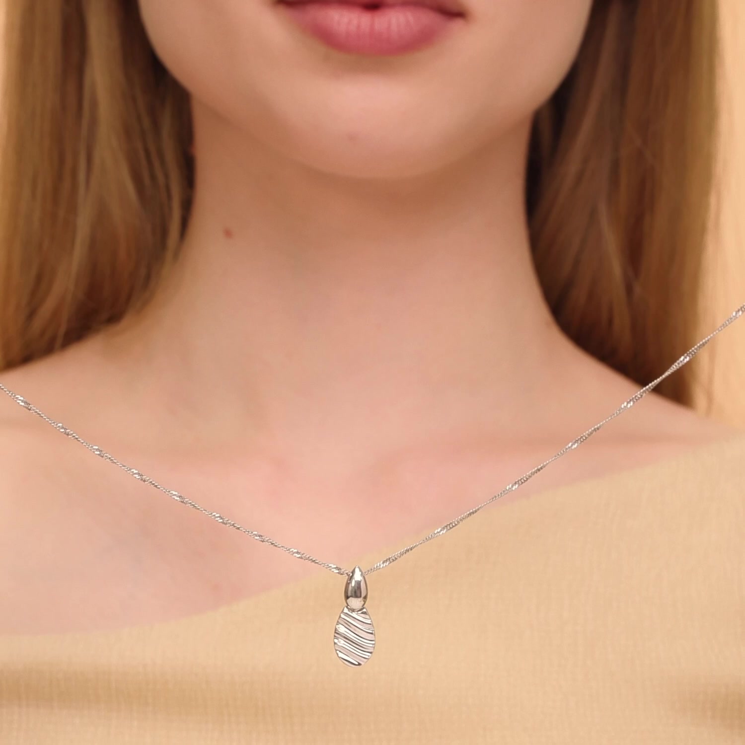 Серебряная подвеска