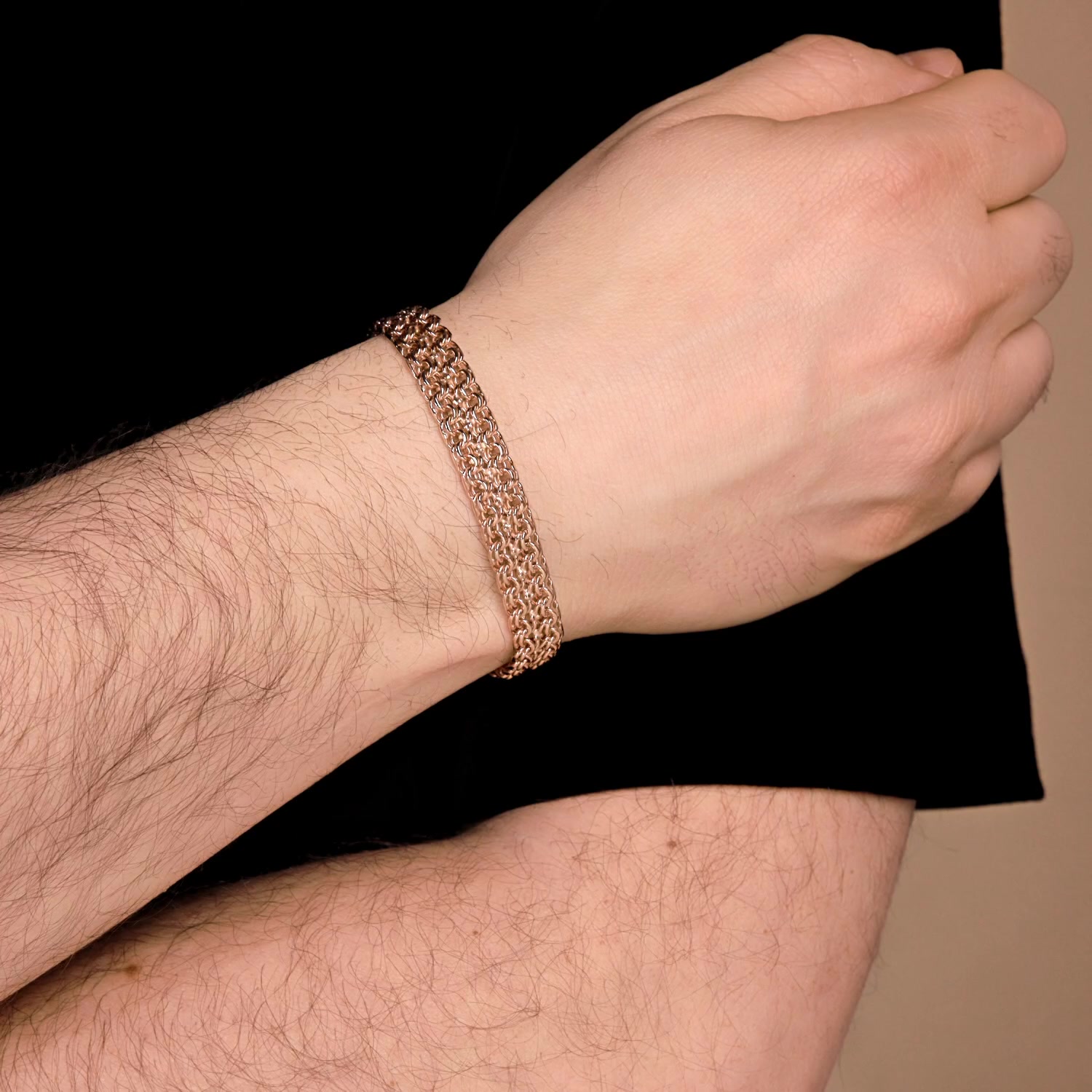 Золотой браслет полновесный