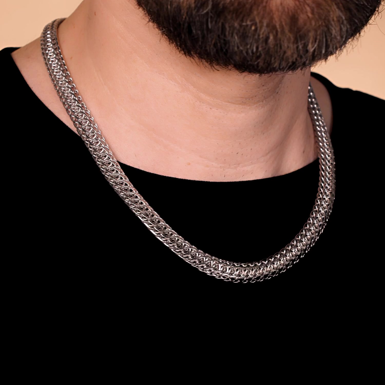 Серебряная цепь полновесная