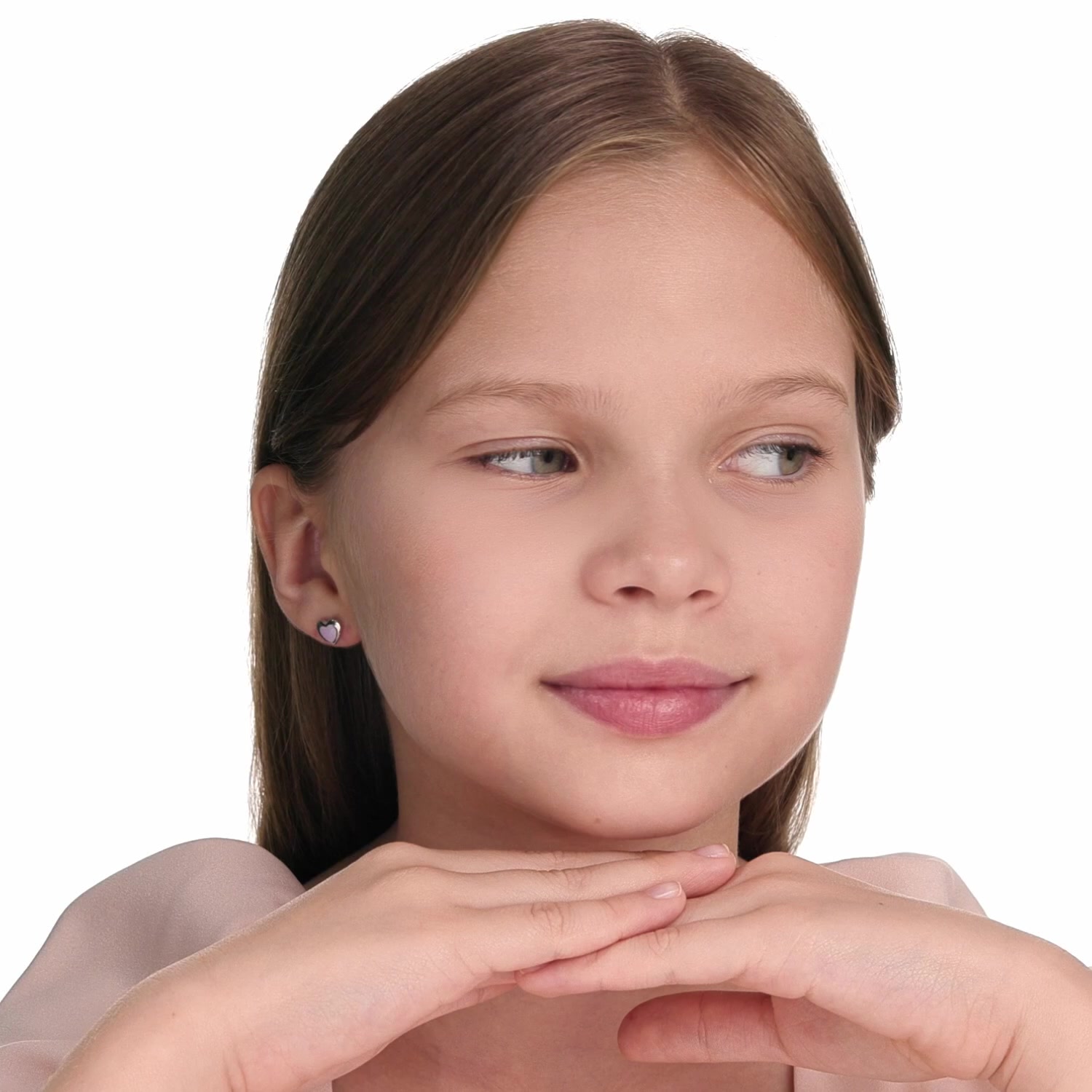 Серебряные серьги с эмалью