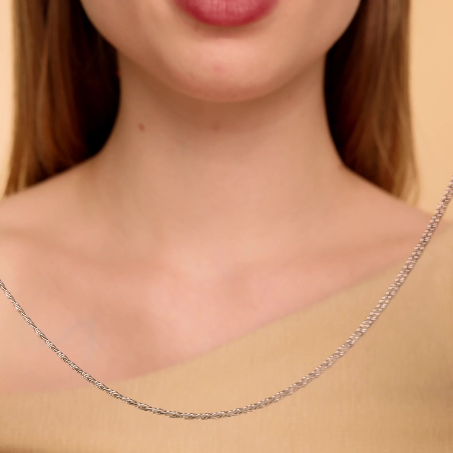 Серебряная цепь полновесная