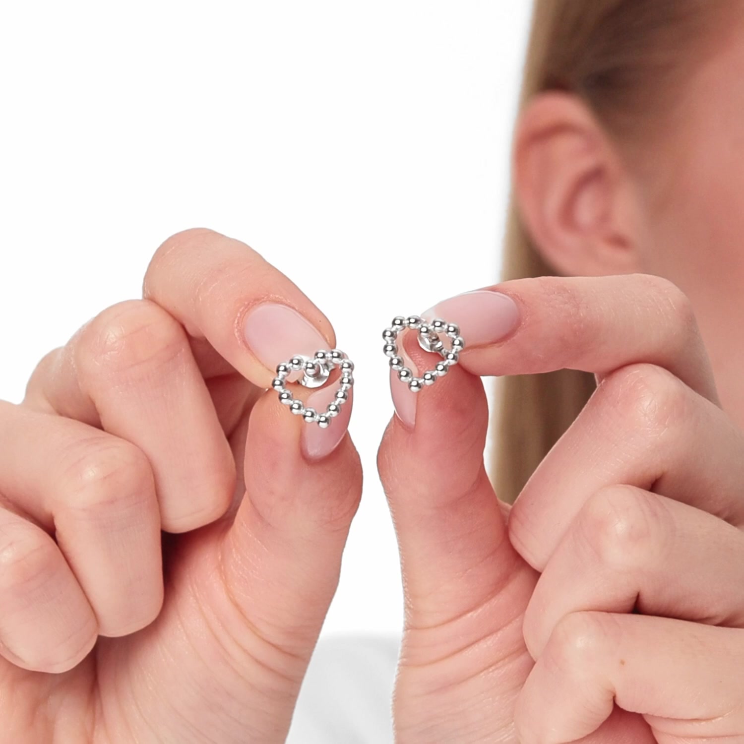 Серебряные серьги