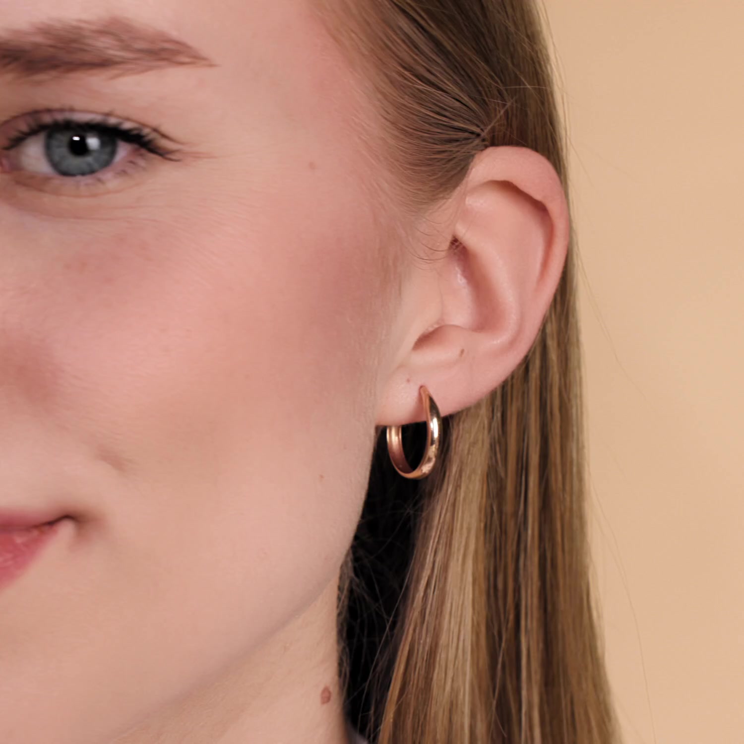 Золотые серьги-конго