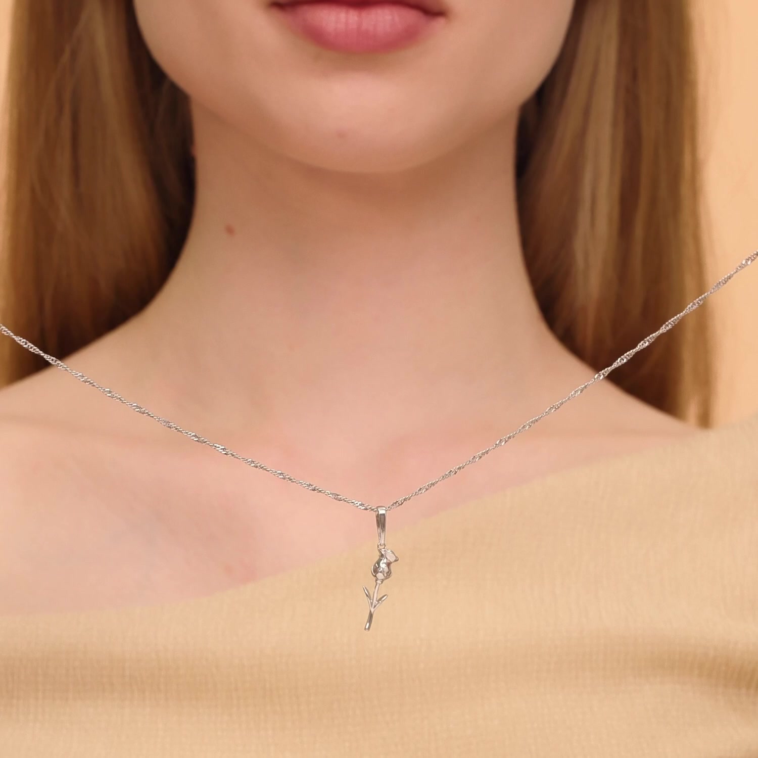 Серебряная подвеска