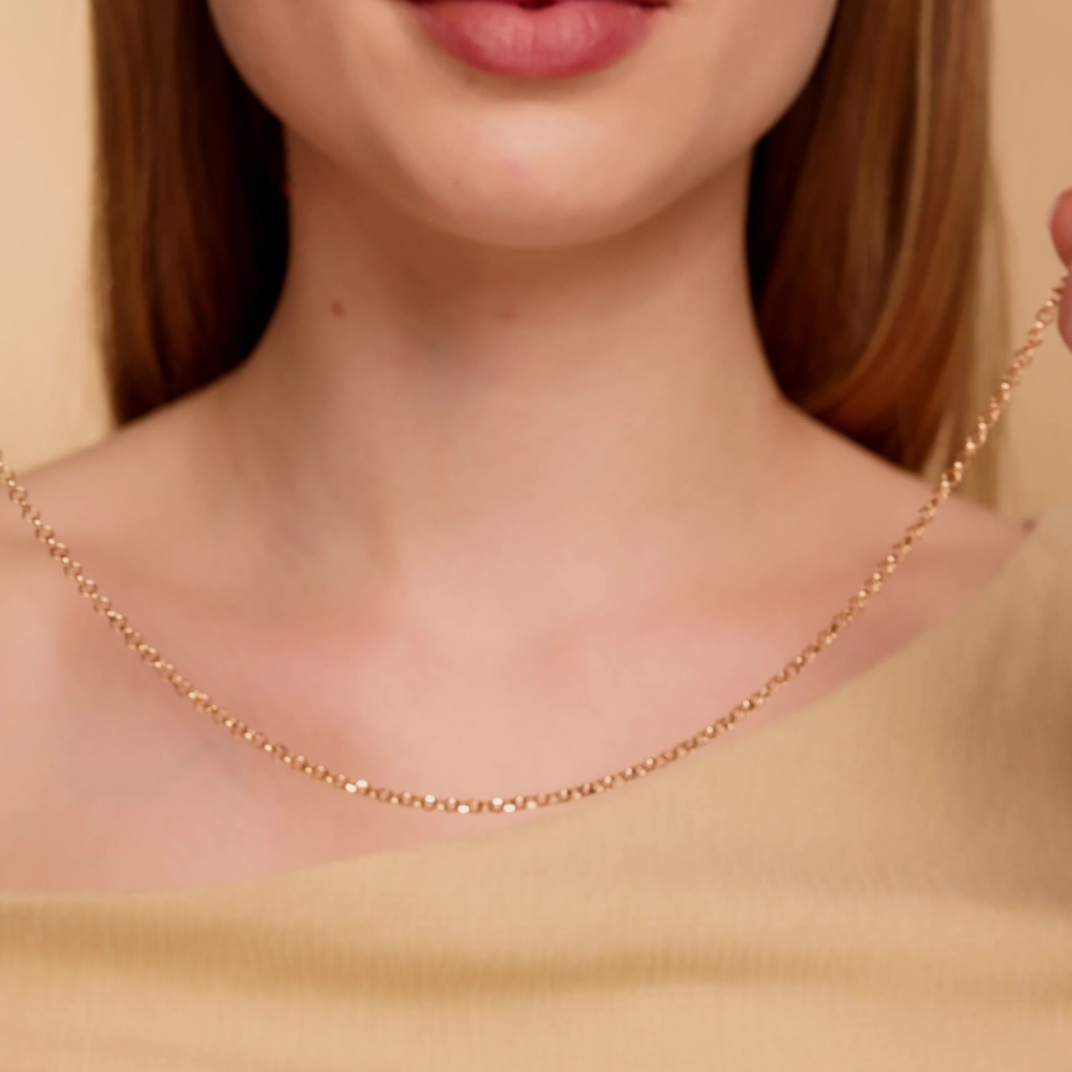 Золотая цепь полновесная