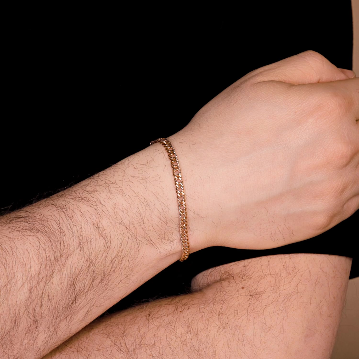 Золотой браслет полновесный