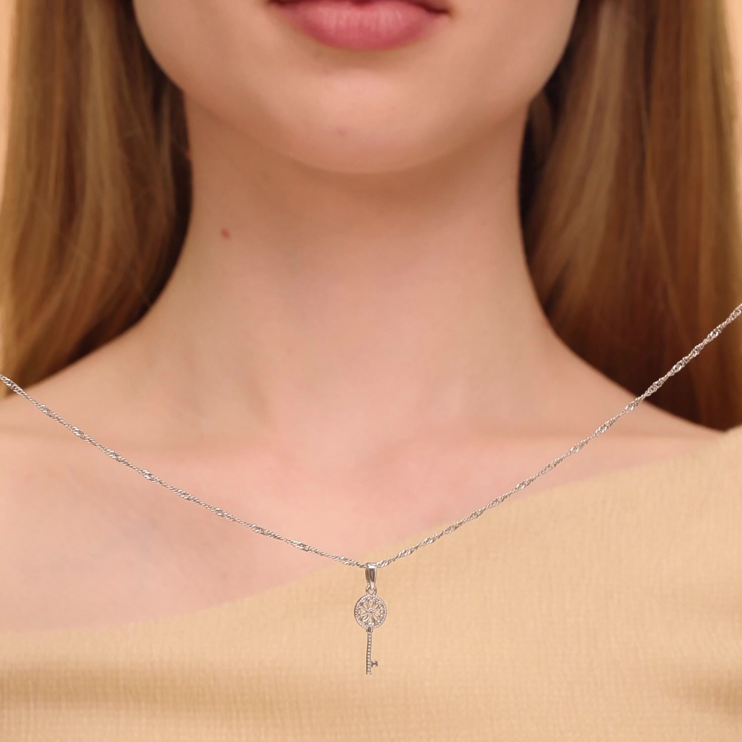 Серебряная подвеска