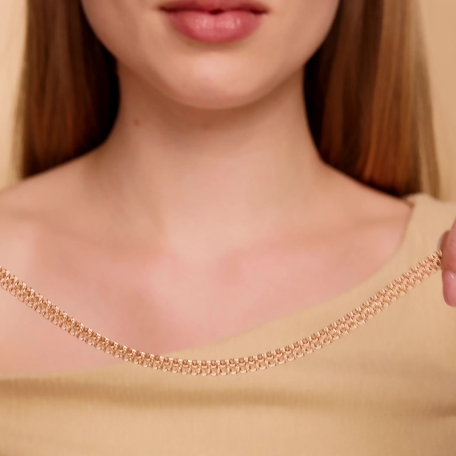 Золотая цепь полновесная