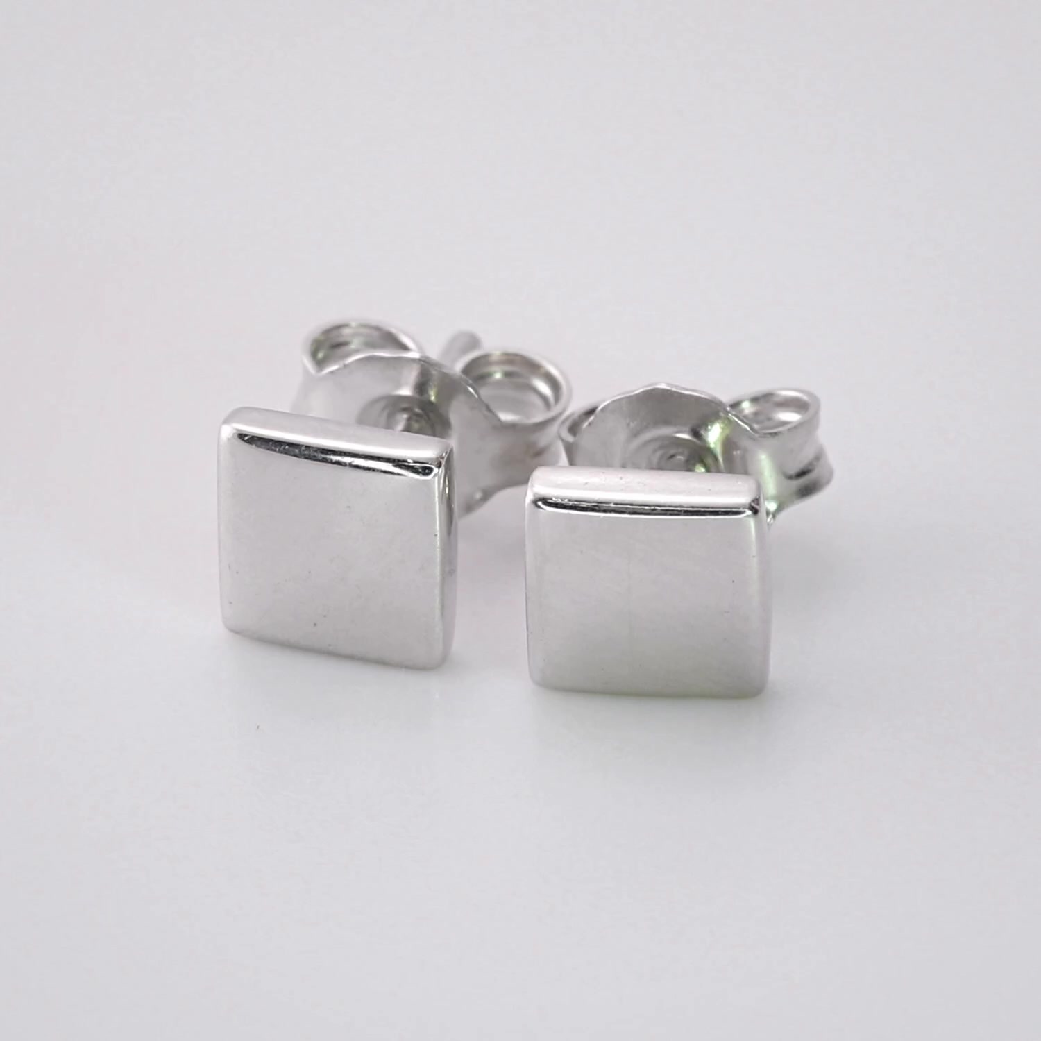 Серебряные серьги