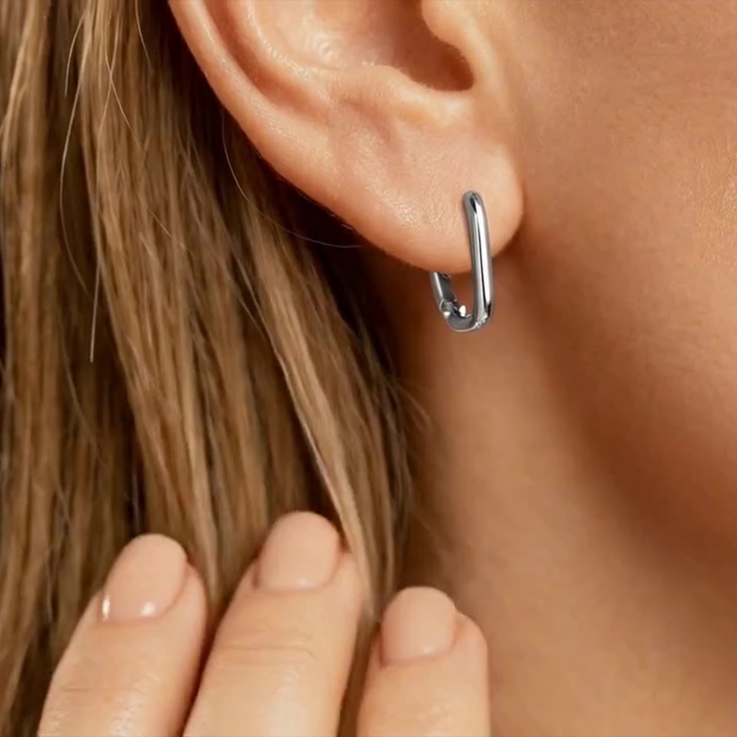 Серебряные серьги