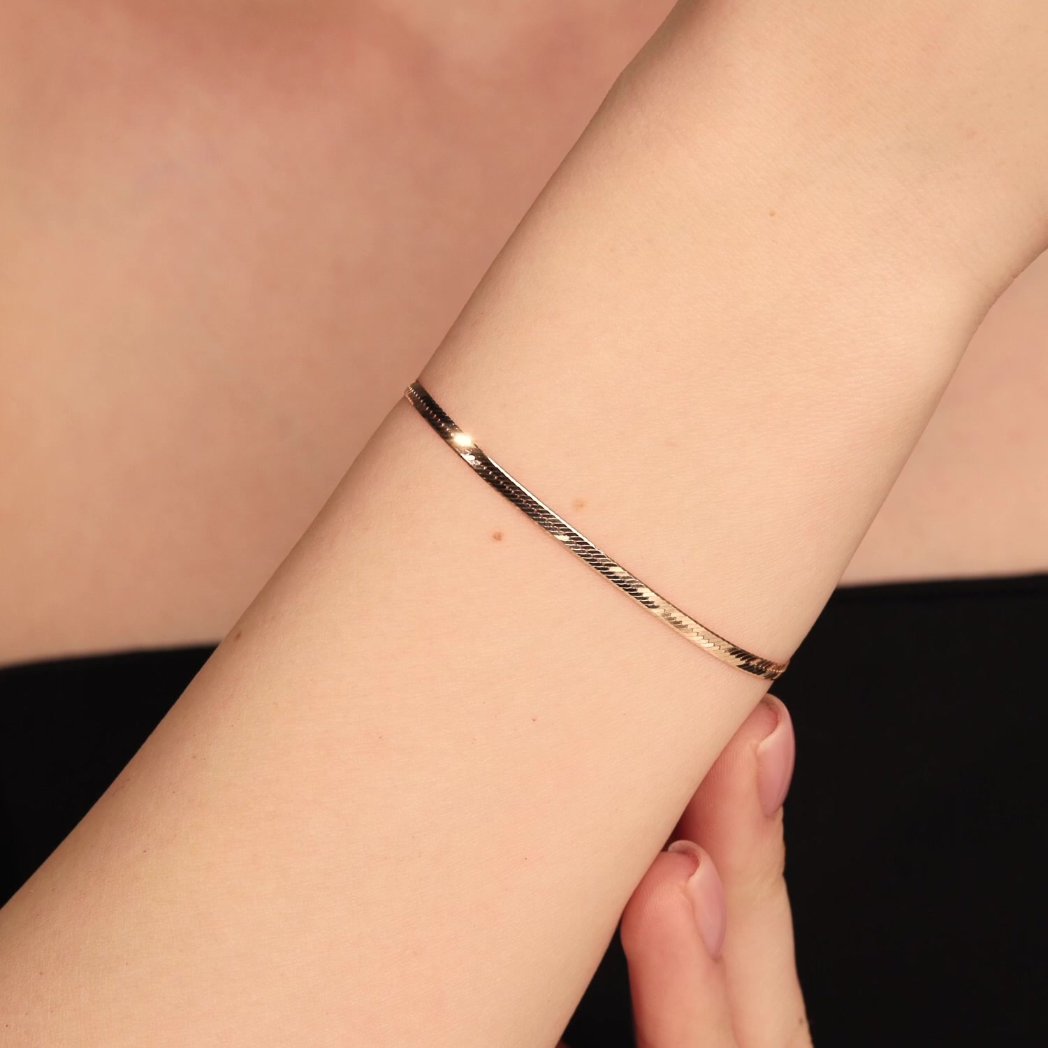 Золотой браслет полновесный