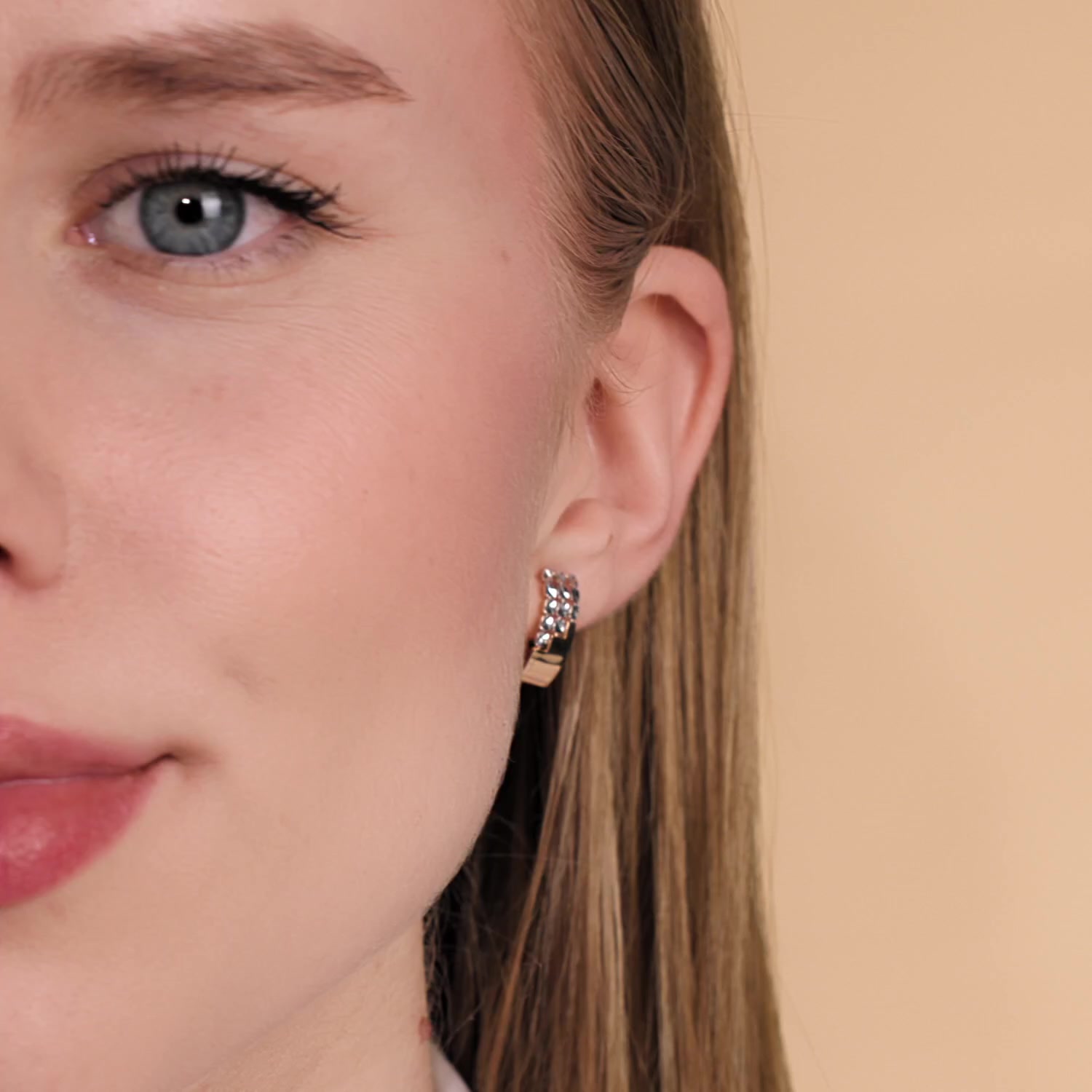 Золотые серьги