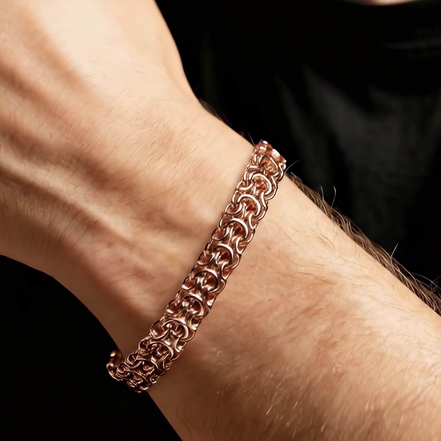 Золотой браслет полновесный