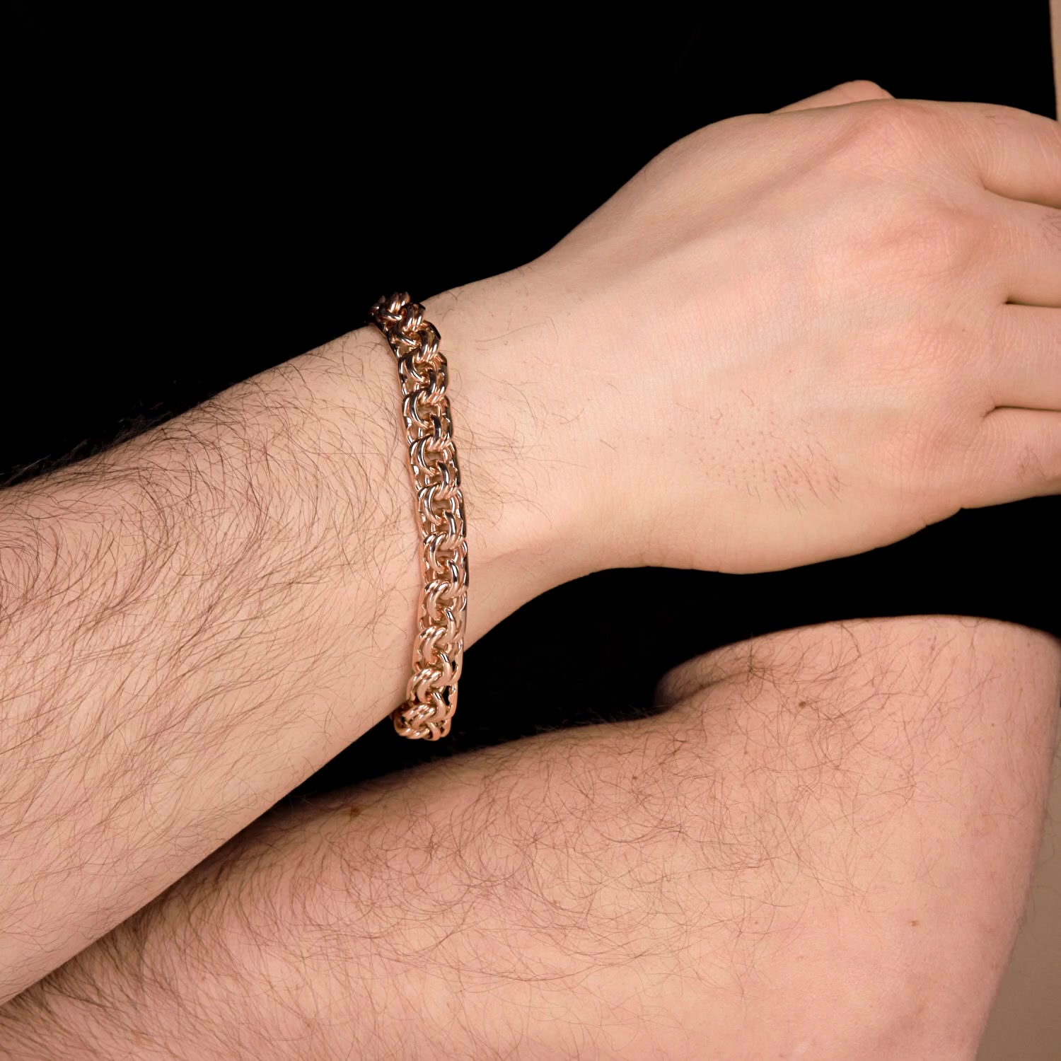 Золотой браслет полновесный