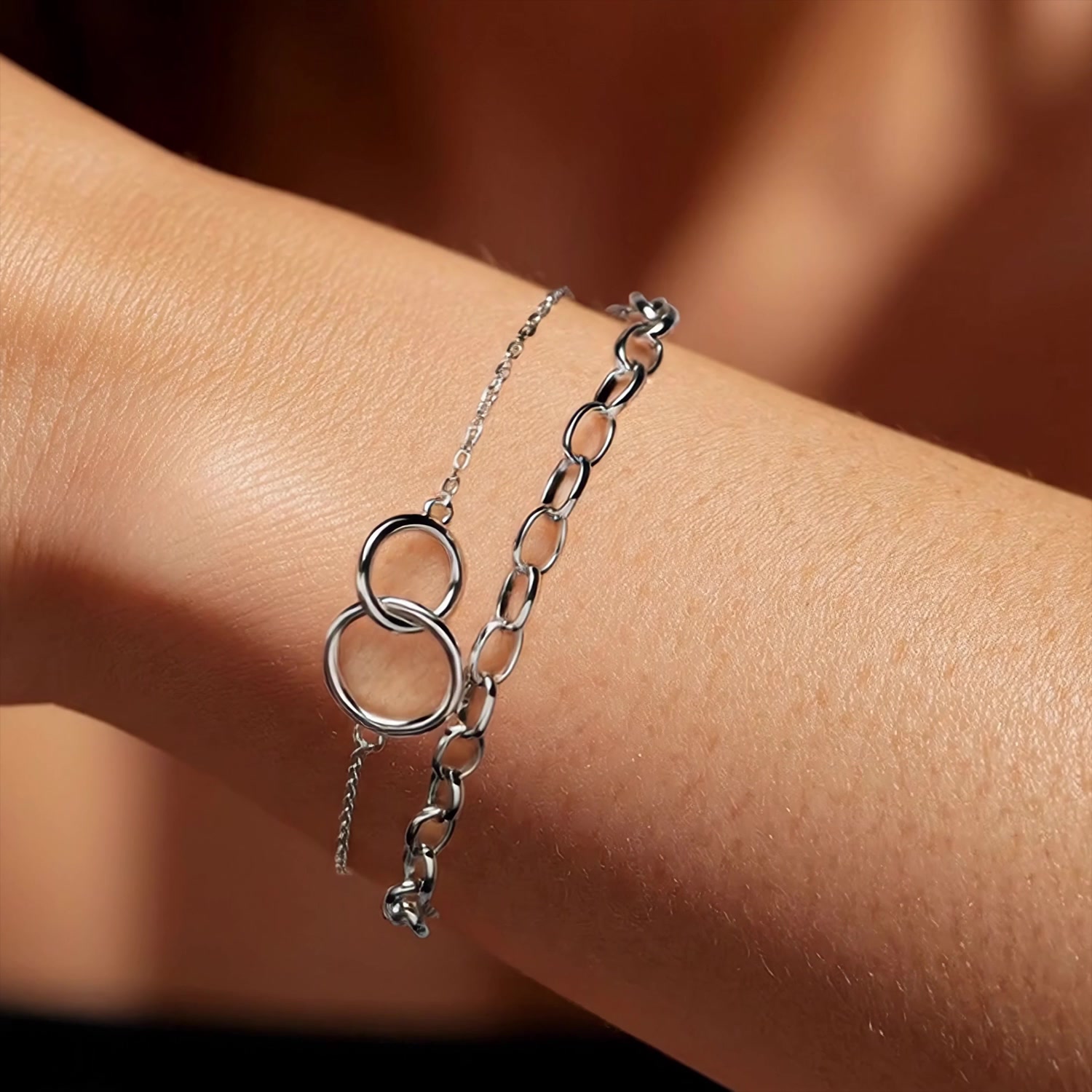 Серебряный браслет