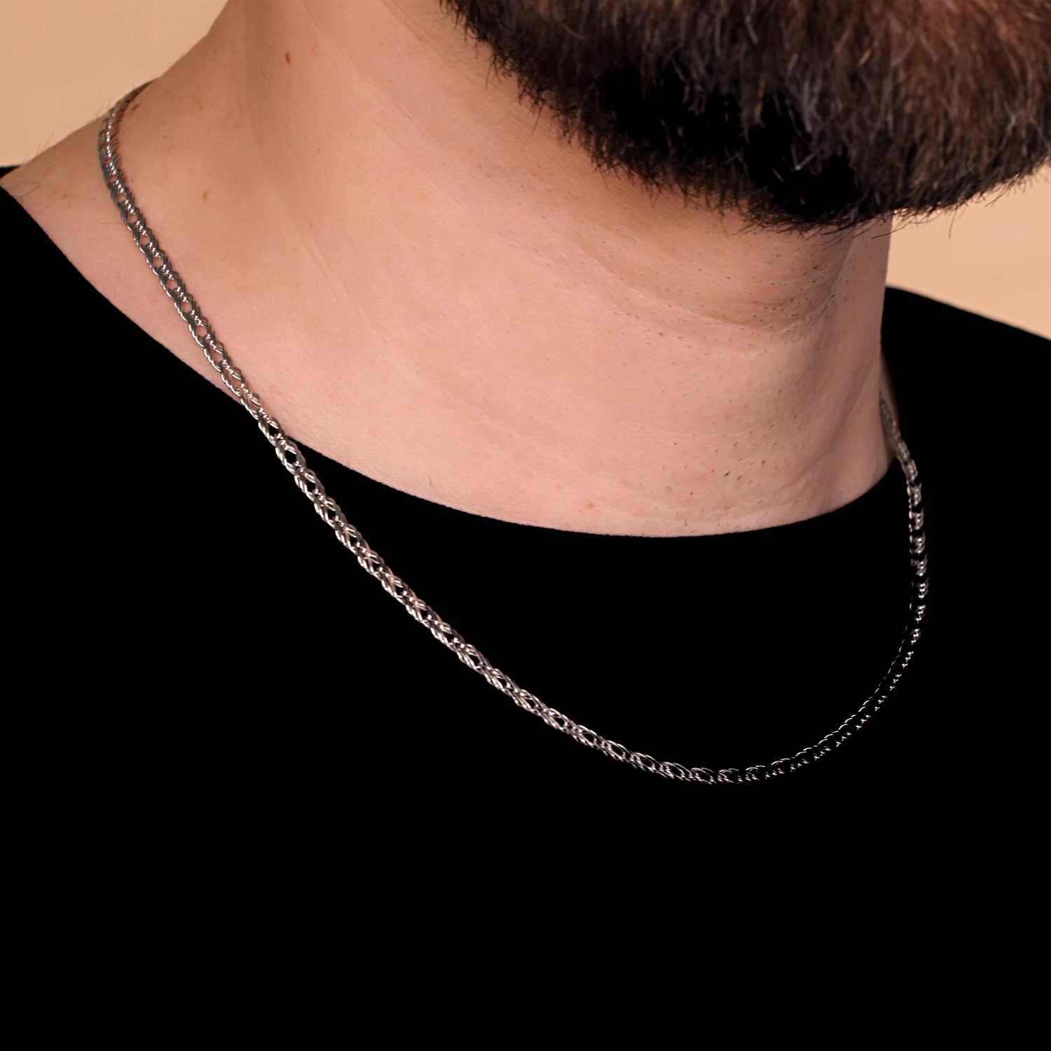 Серебряная цепь полновесная