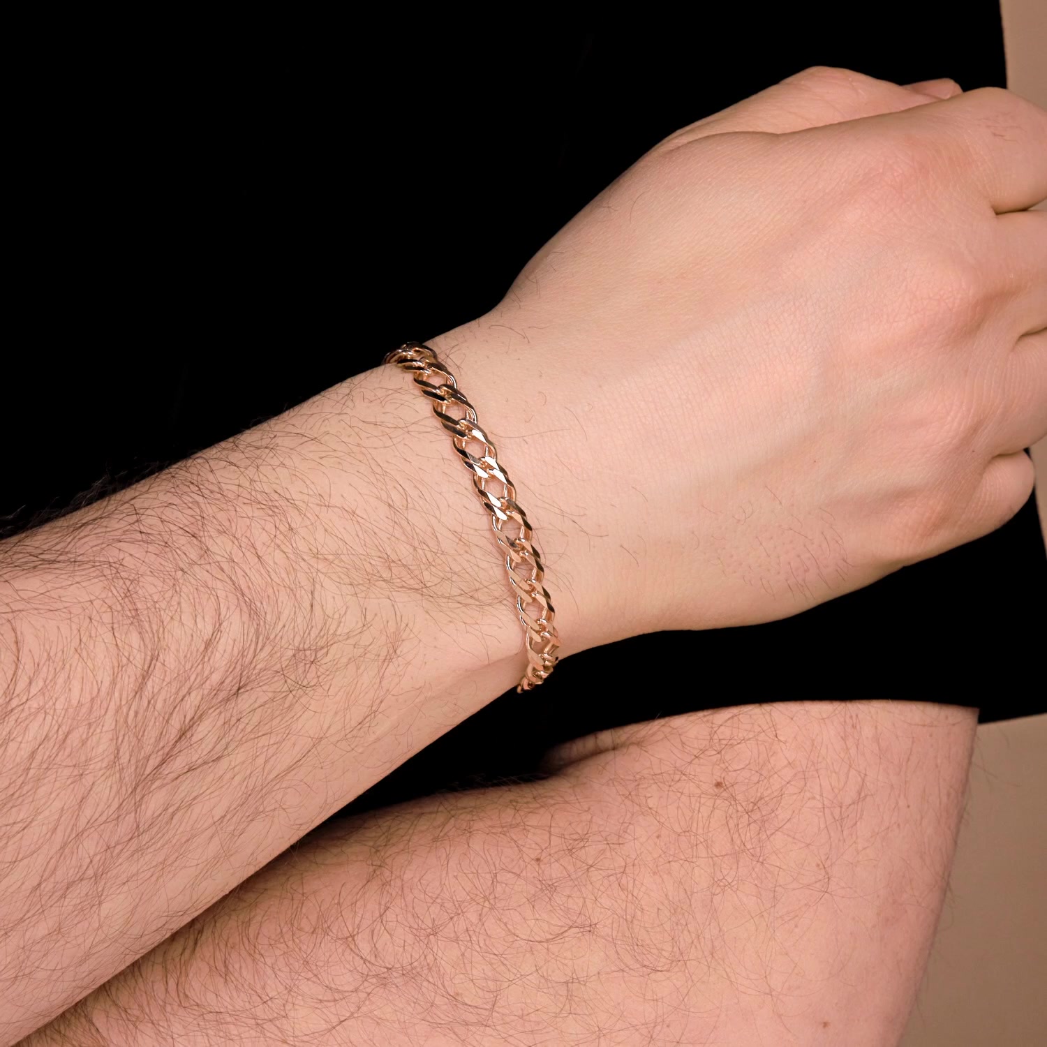 Золотой браслет полновесный