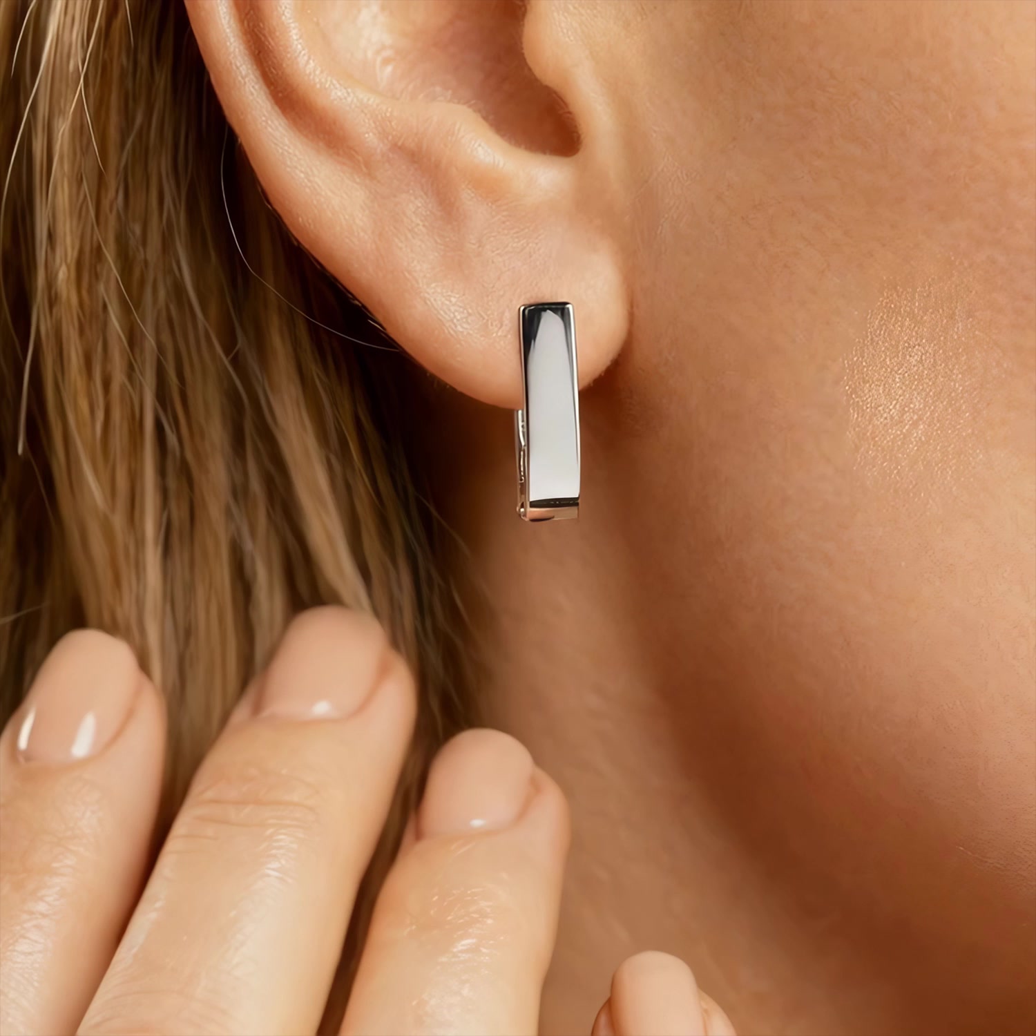 Серебряные серьги 