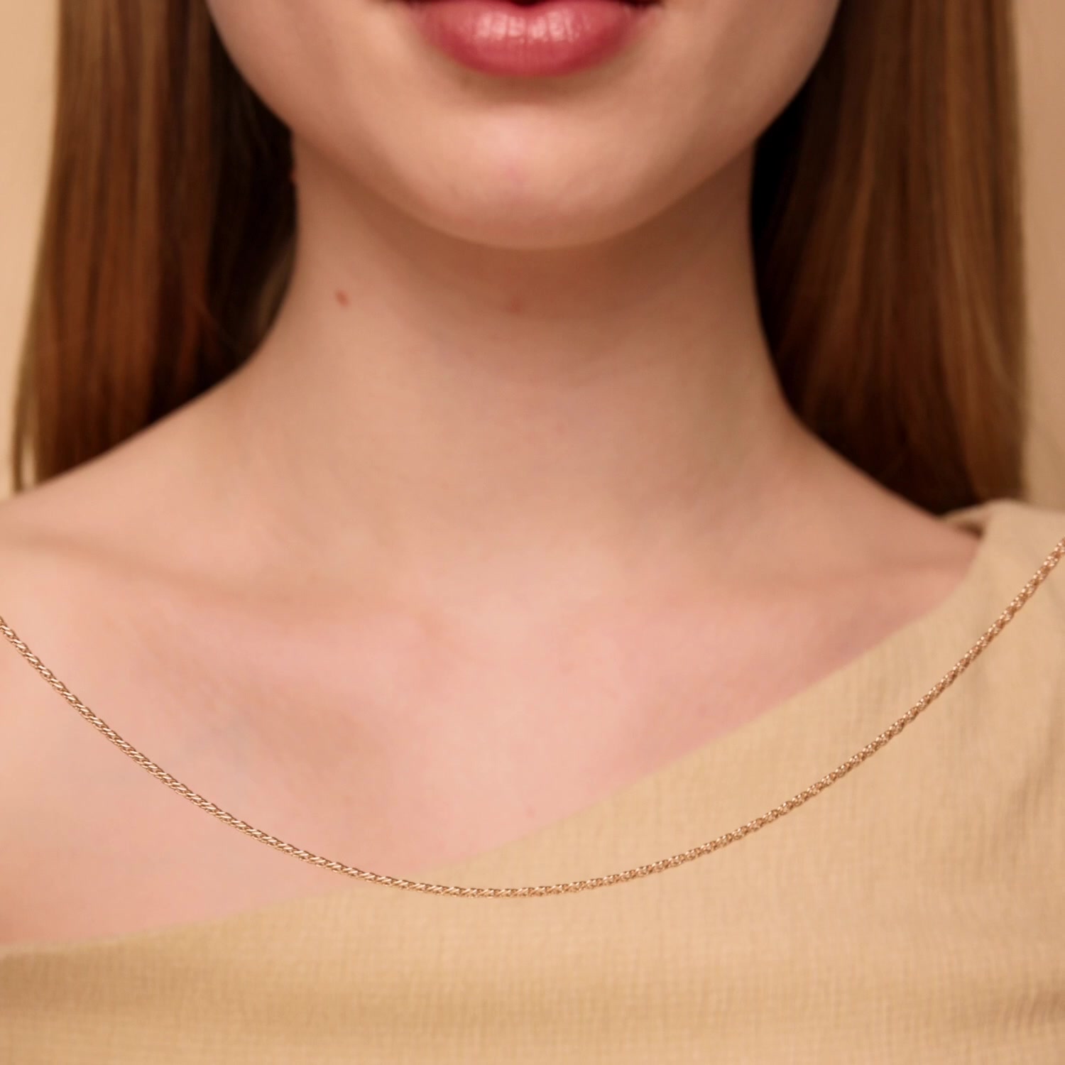 Золотая цепь облегченная