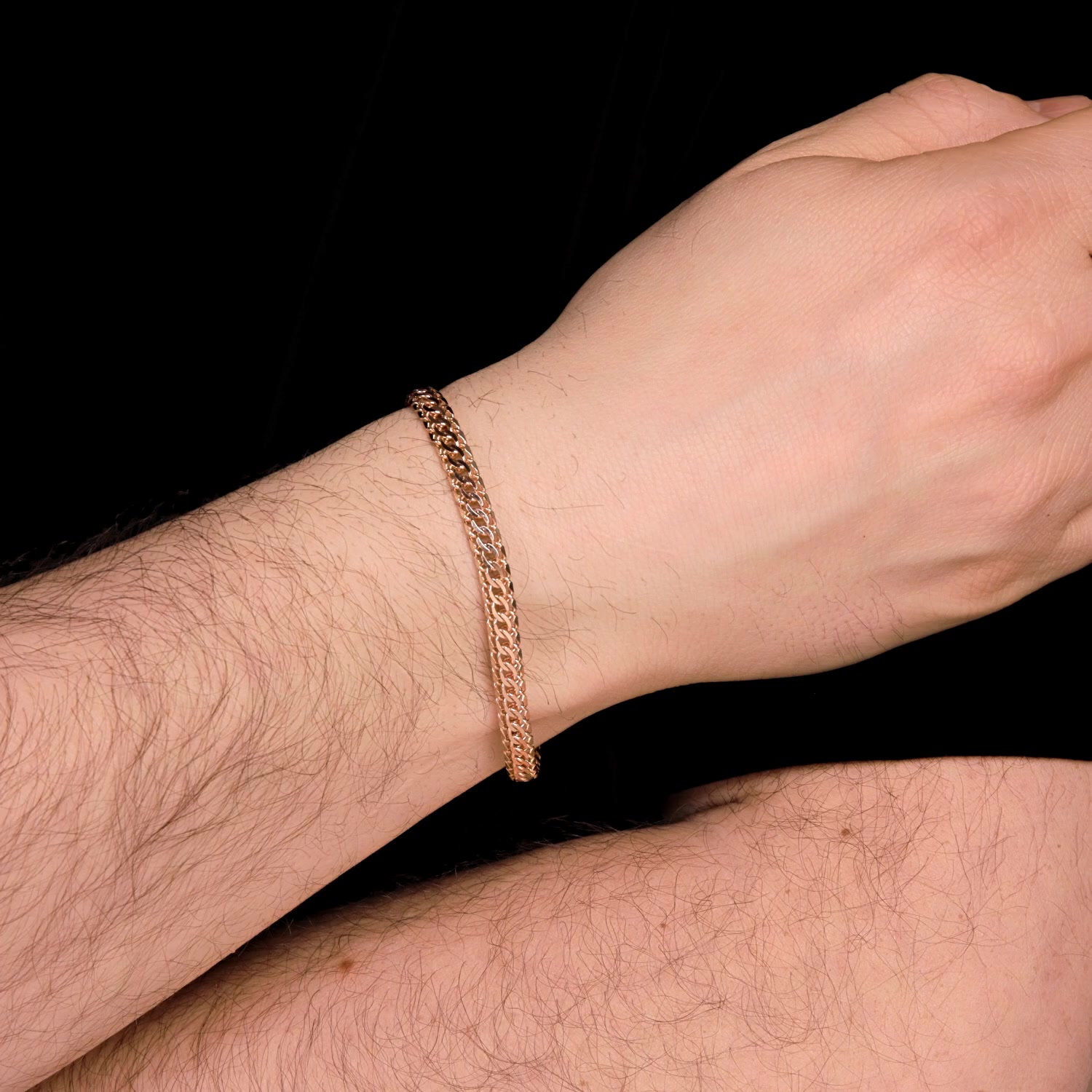 Золотой браслет полновесный