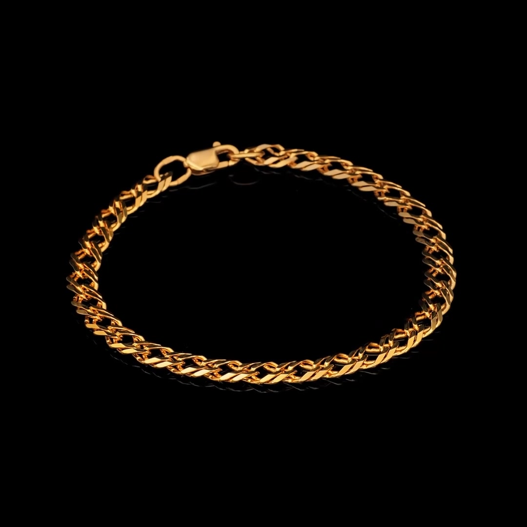 Золотой браслет полновесный