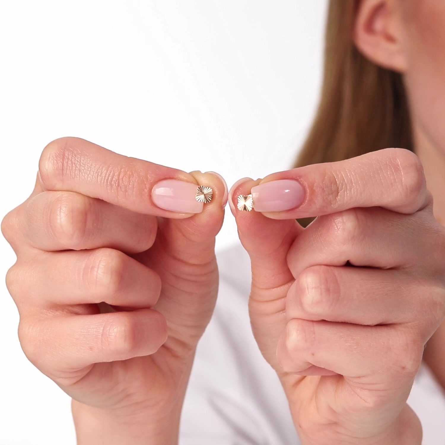 Золотые серьги