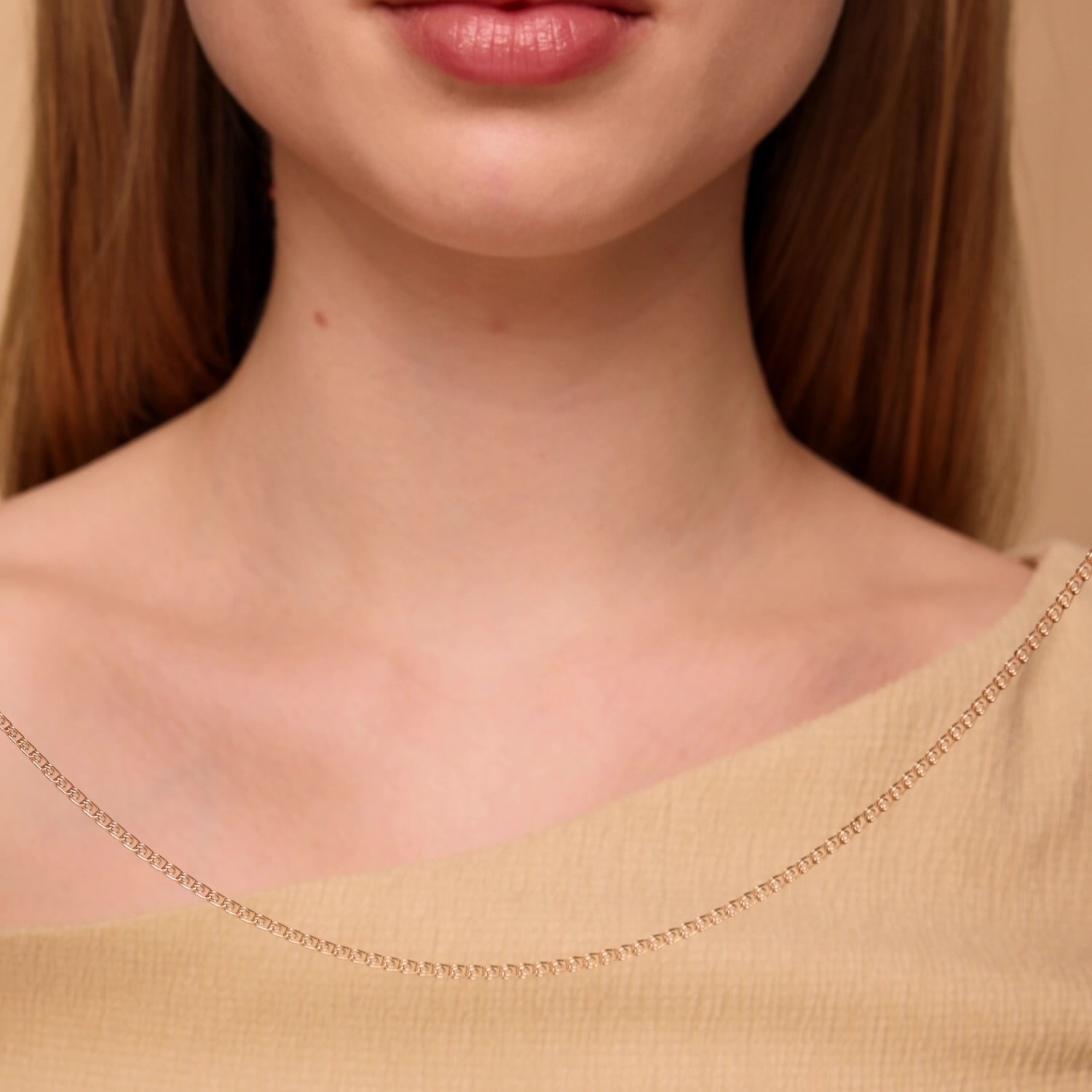 Золотая цепь облегченная