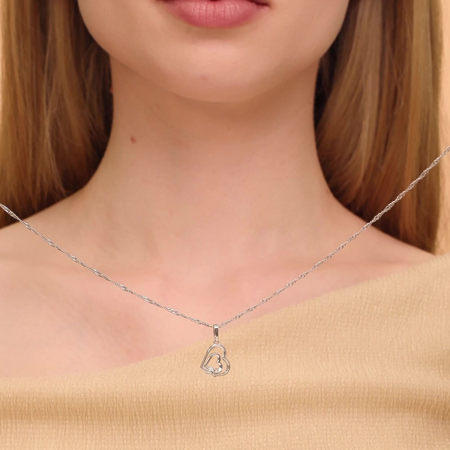 Серебряная подвеска