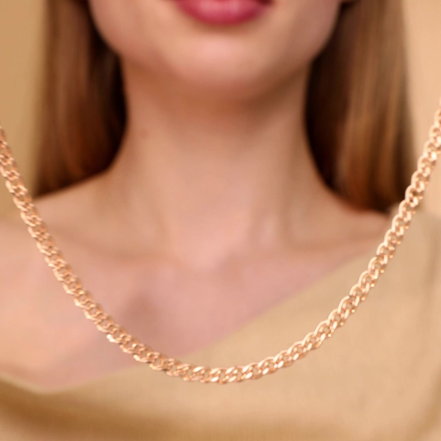 Золотая цепь облегченная