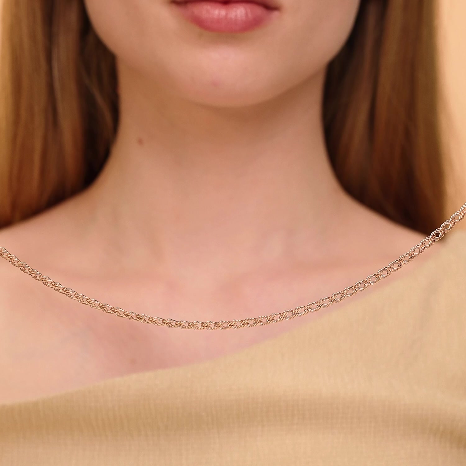 Золотая цепь облегченная