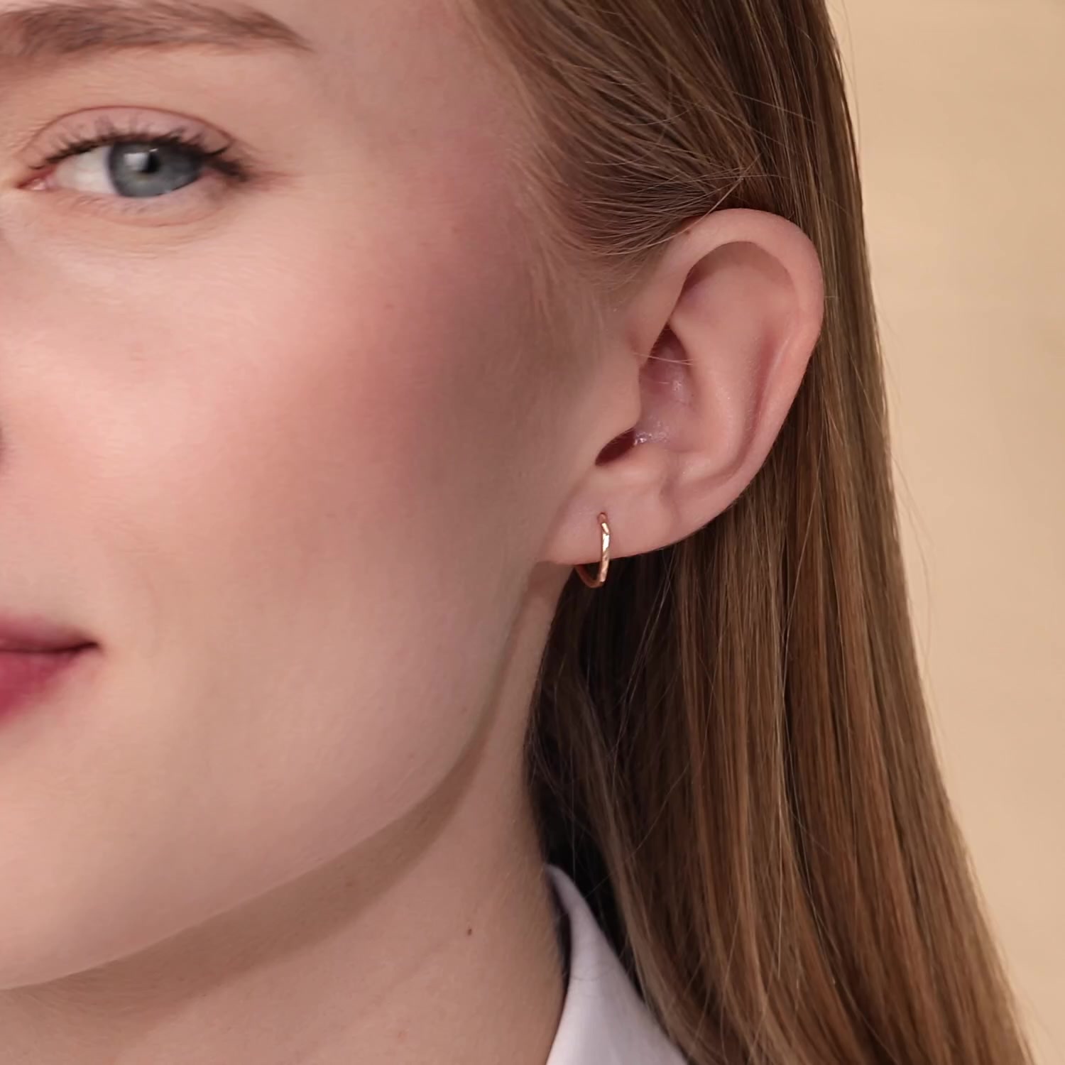 Золотые серьги-конго