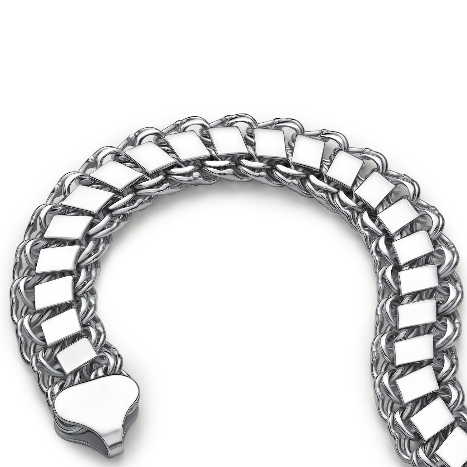 Серебряный браслет ручной работы полновесный