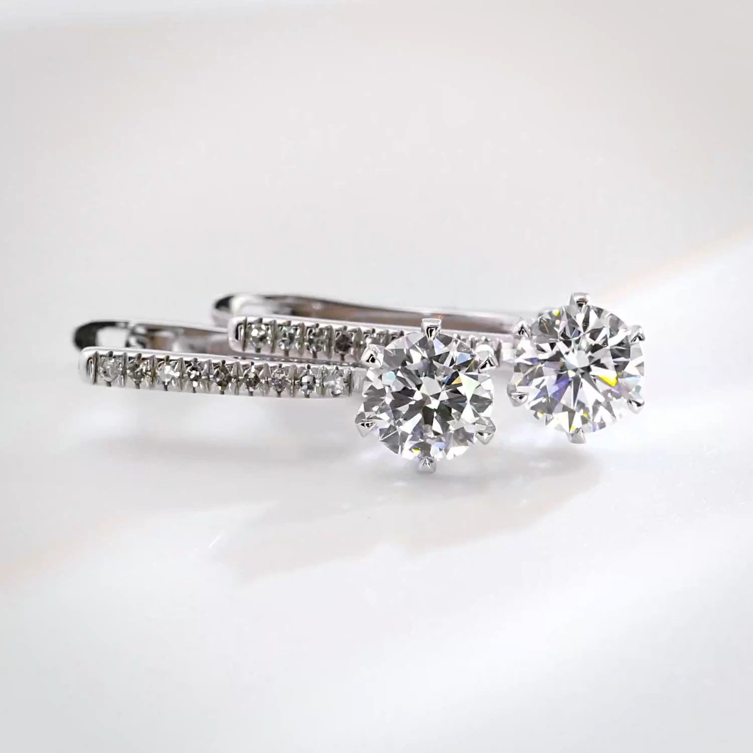 Золотые серьги SMART DIAMONDS 1,07 карата