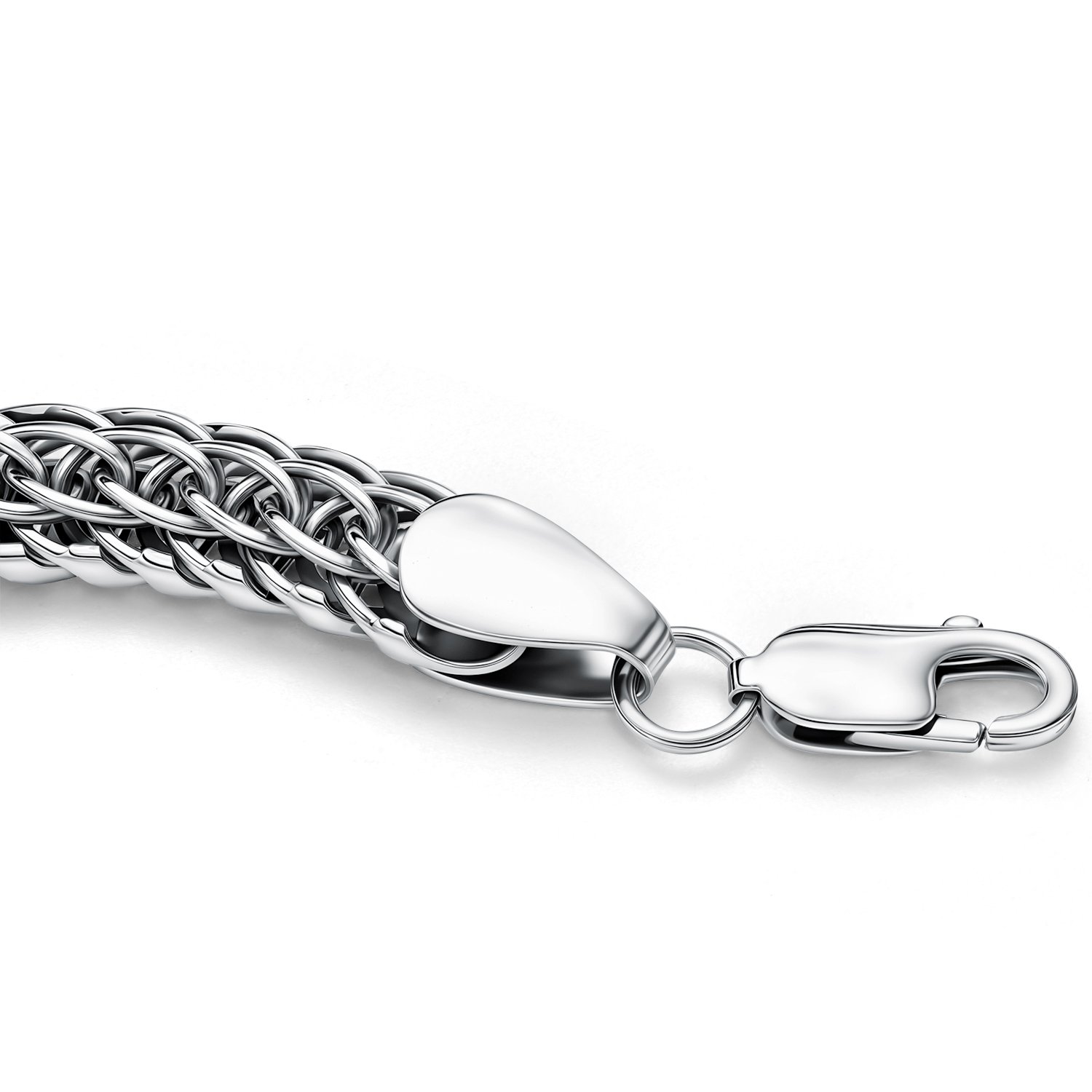 Серебряный браслет полновесный