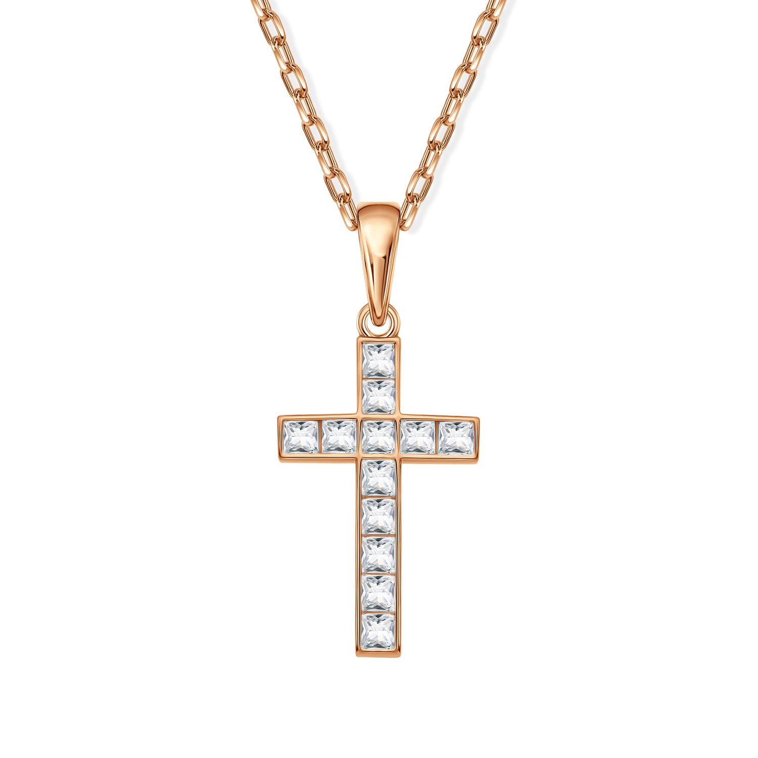 Фото «Золотая подвеска с фианитами»