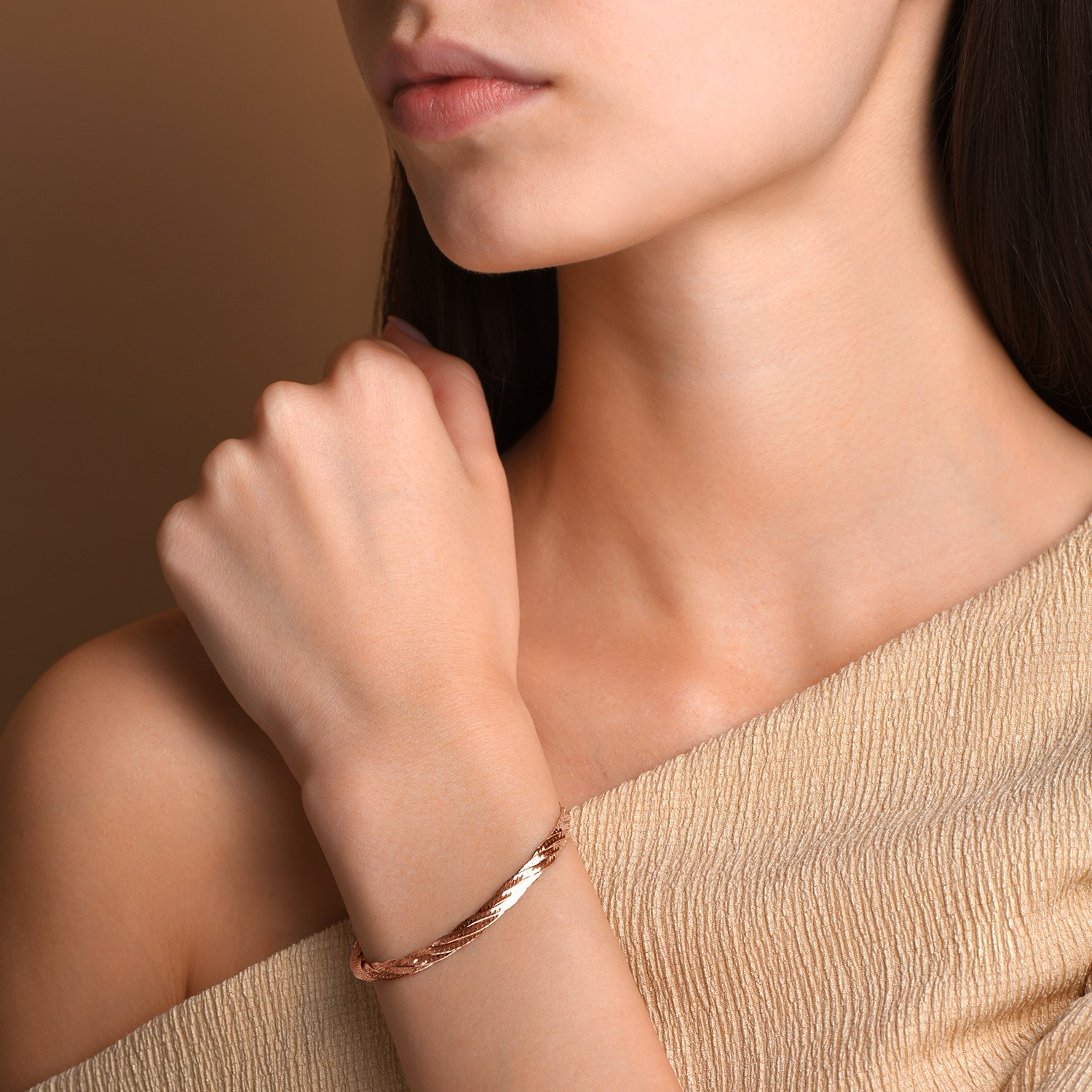 Золотой браслет полновесный