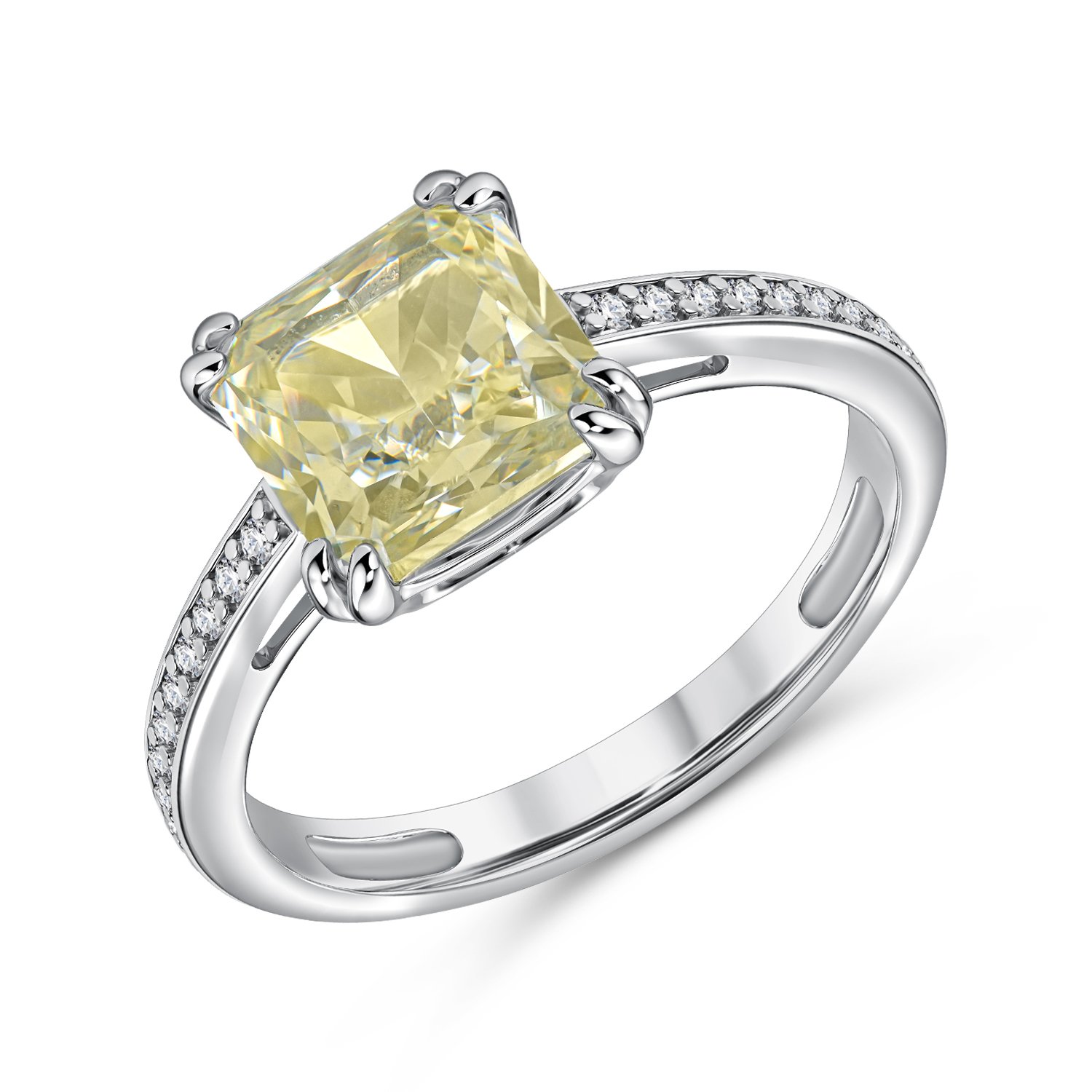 Фото «Серебряное кольцо с фианитами»