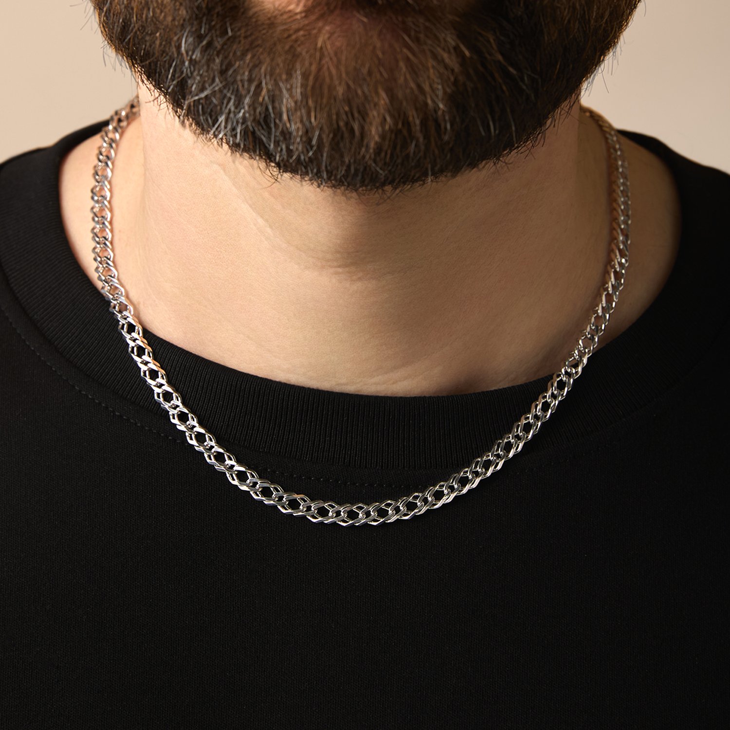 Серебряная цепь полновесная