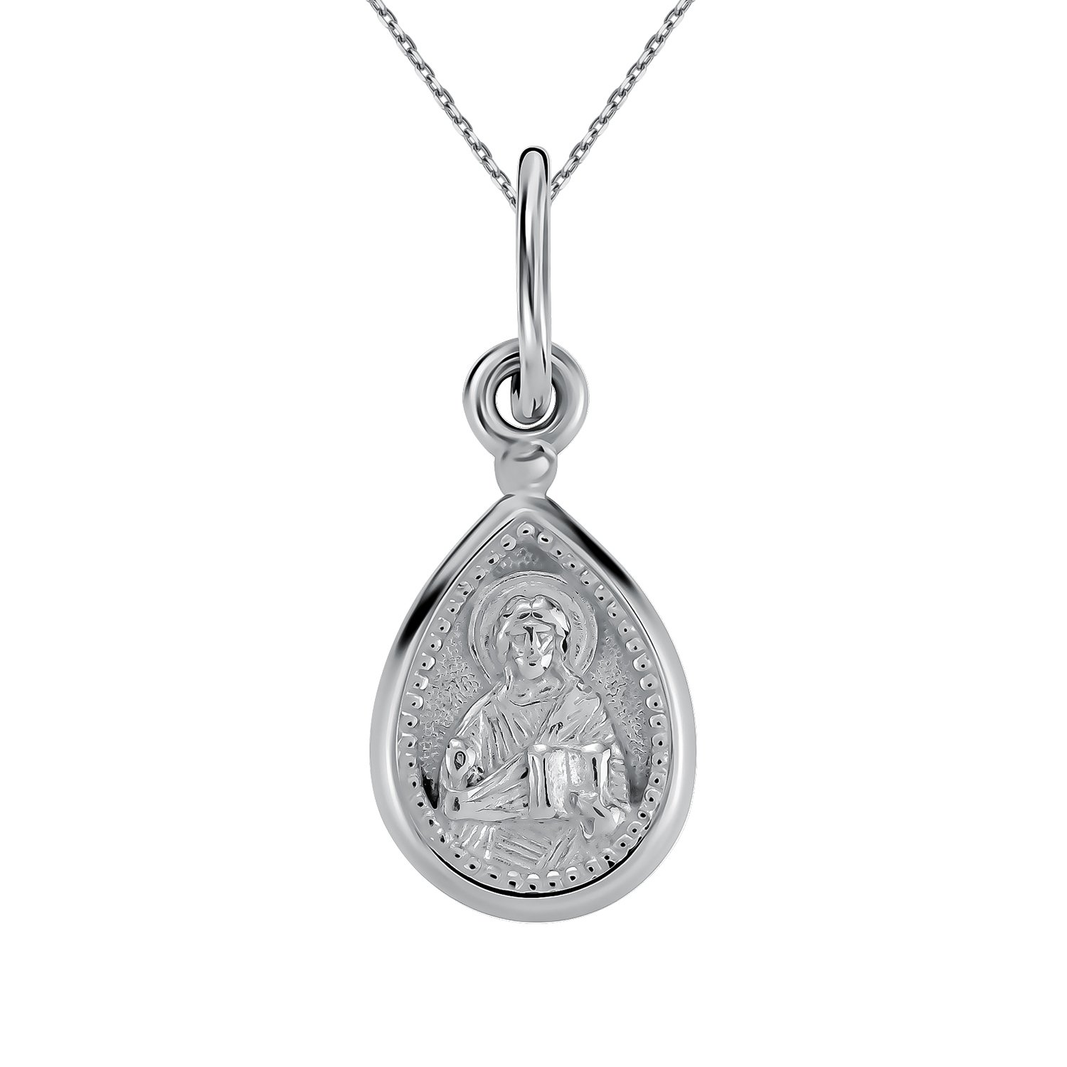 Серебряная подвеска Икона