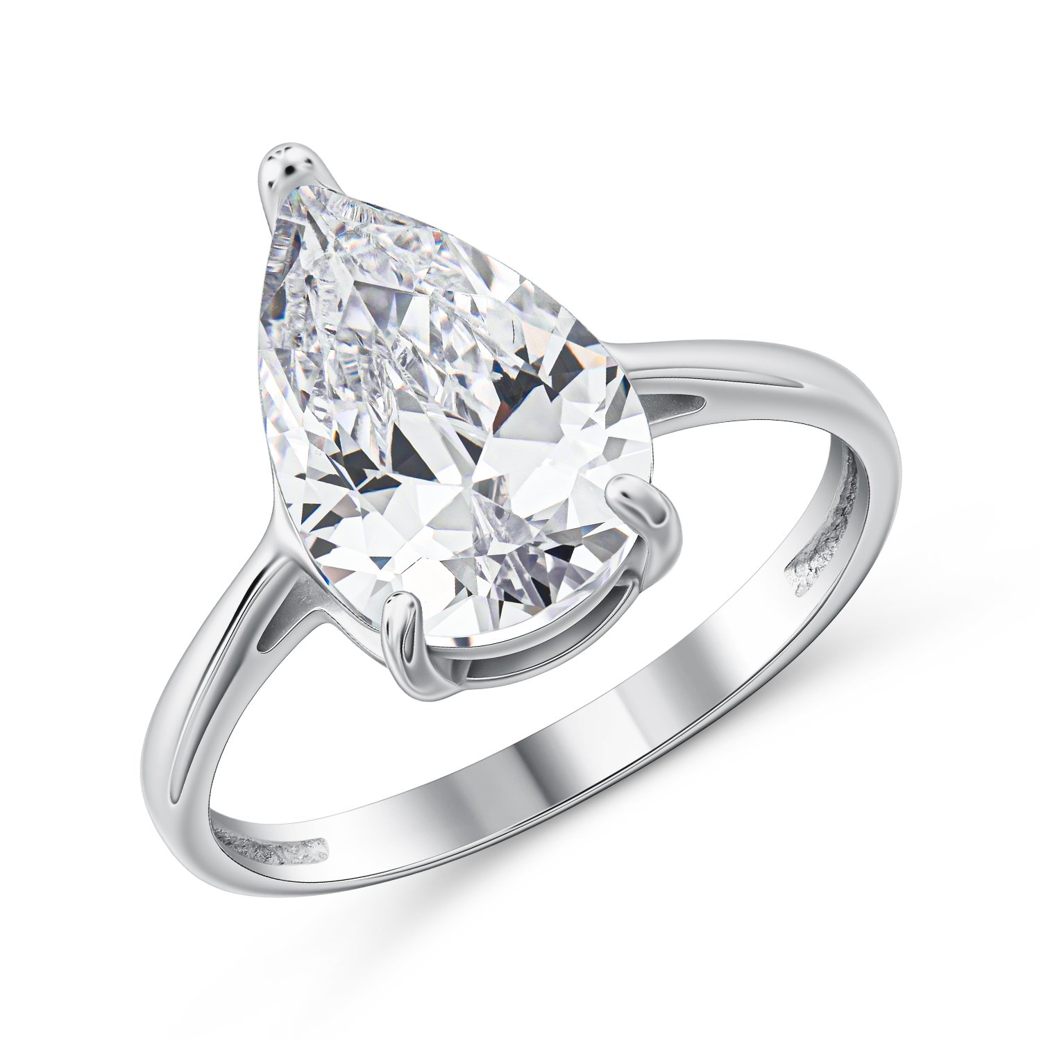 Фото «Серебряное кольцо с фианитом»