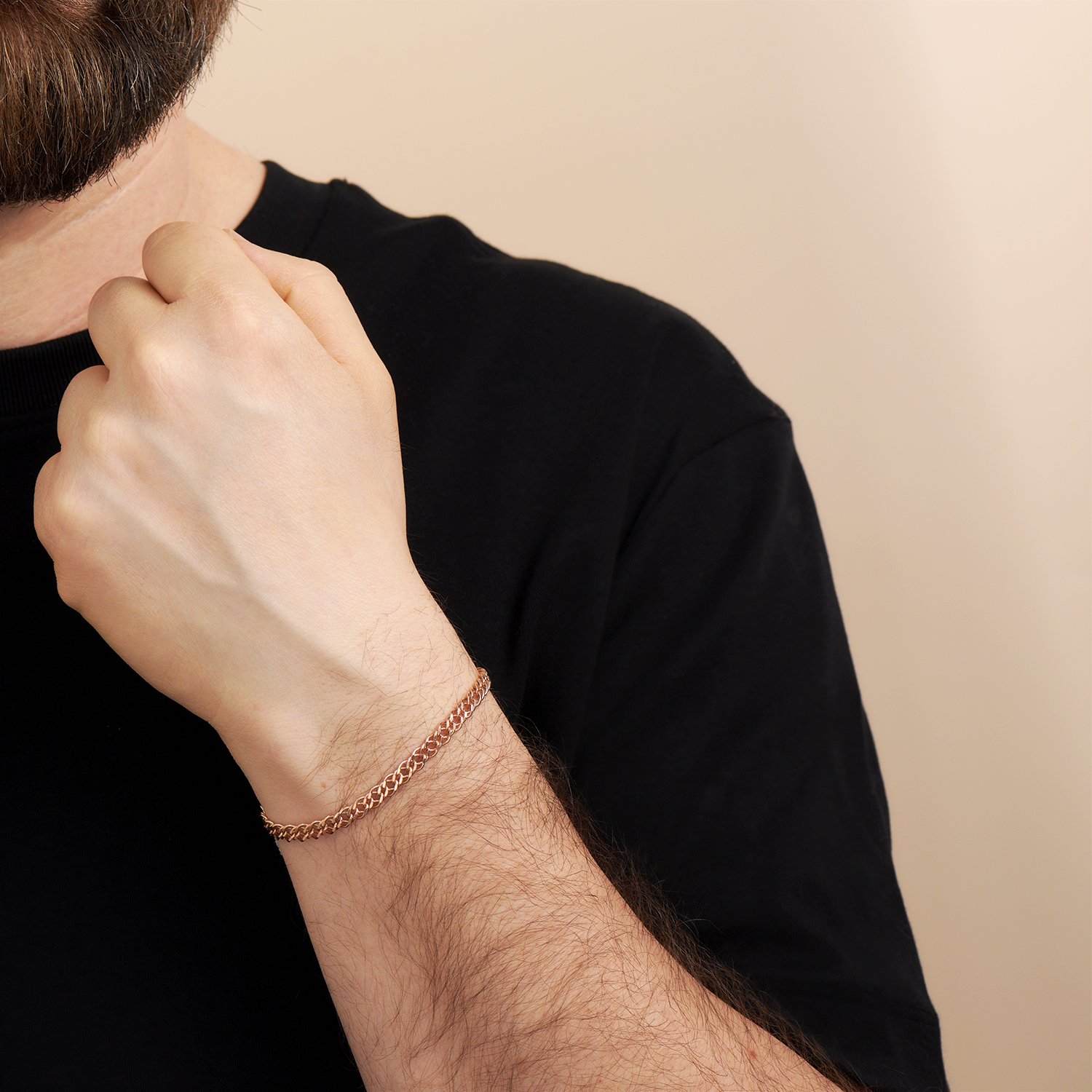 Золотой браслет полновесный