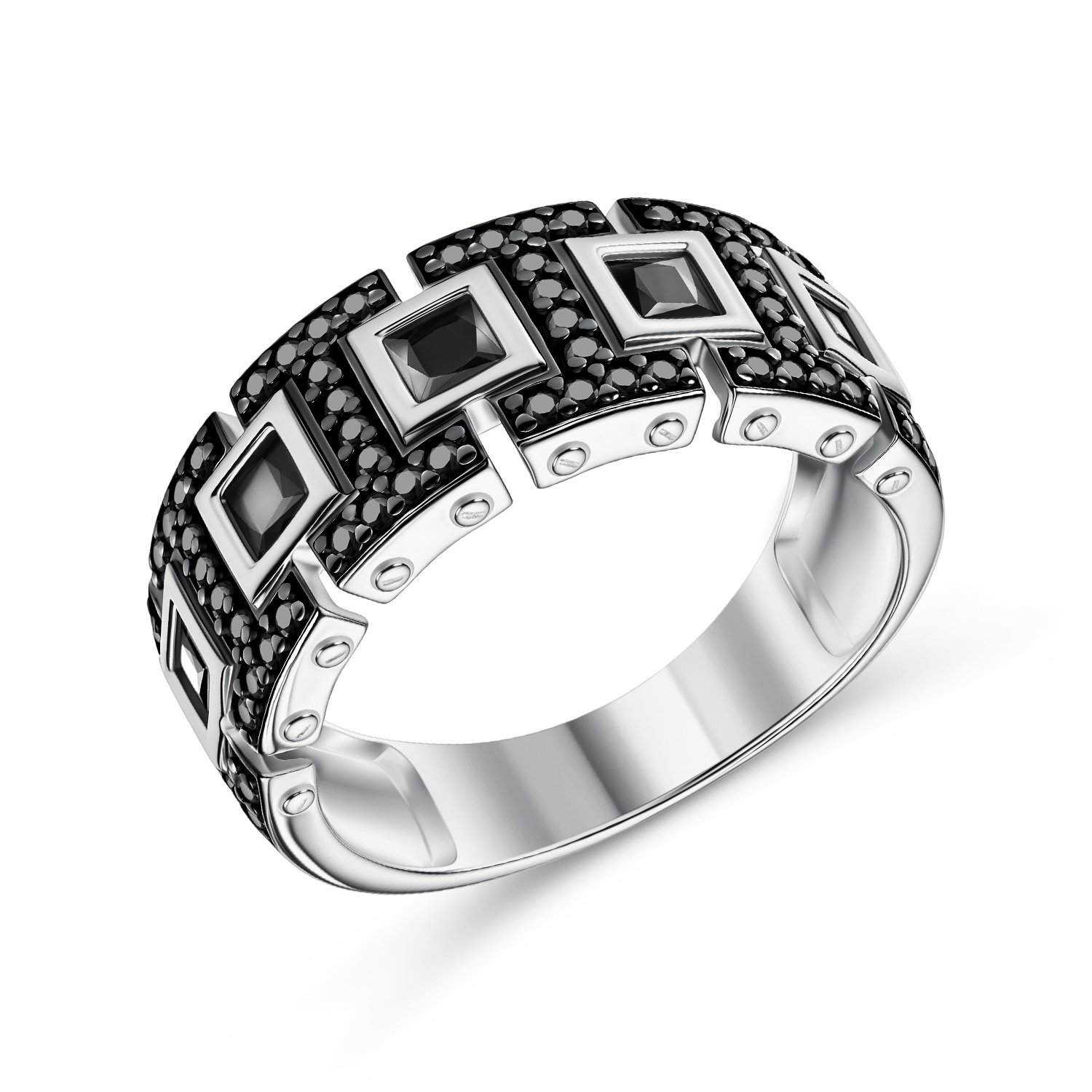 Фото «Серебряное кольцо с фианитами»