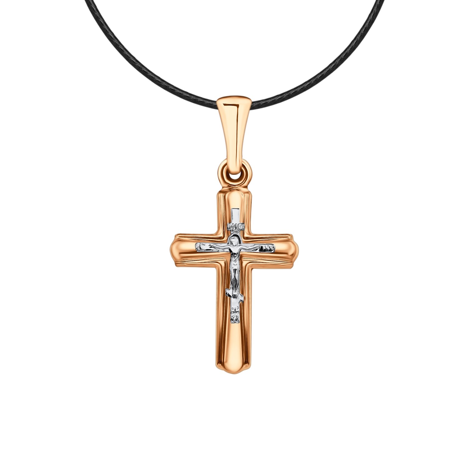 Золотой православный крест