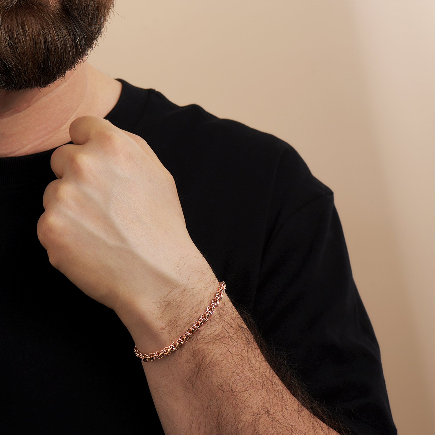 Золотой браслет полновесный