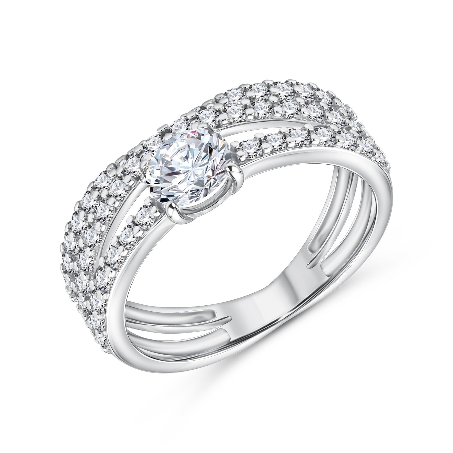 Фото «Серебряное кольцо с фианитами»