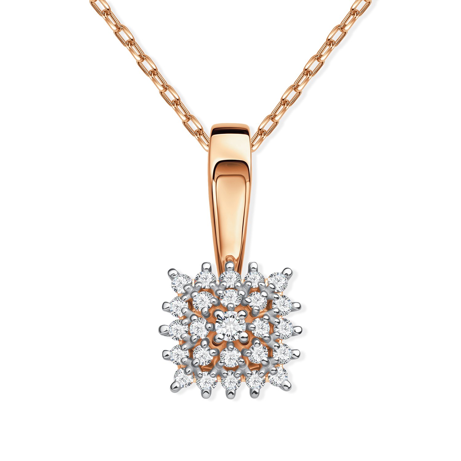 Фото «Золотая подвеска с бриллиантами»