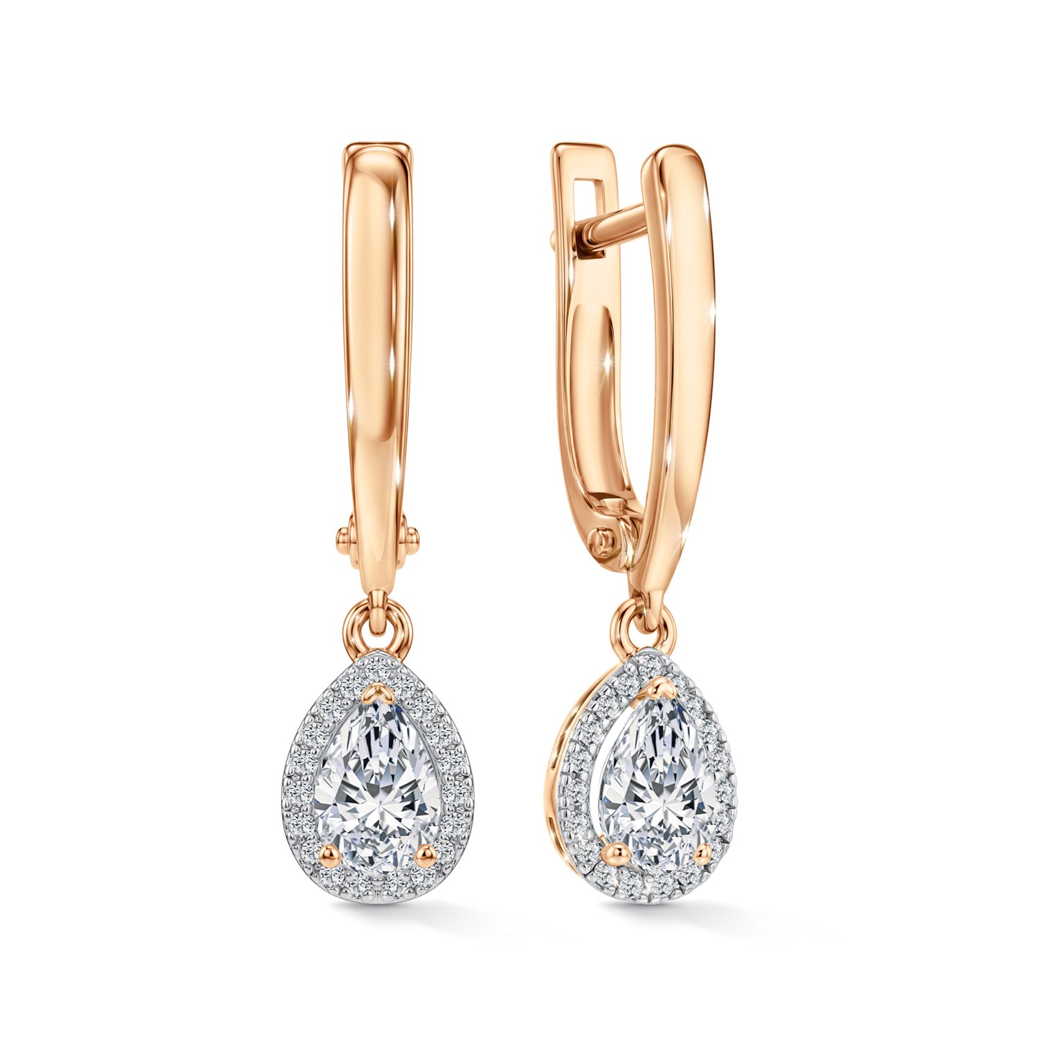 Фото «Золотые серьги SMART DIAMONDS»