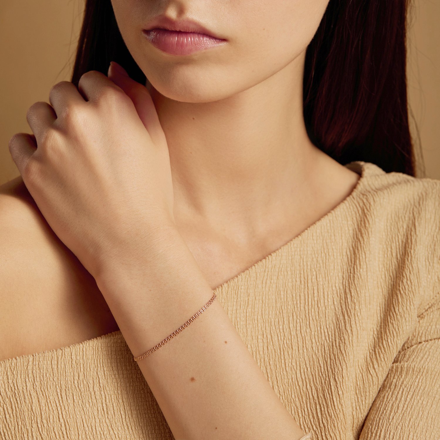 Золотой браслет полновесный